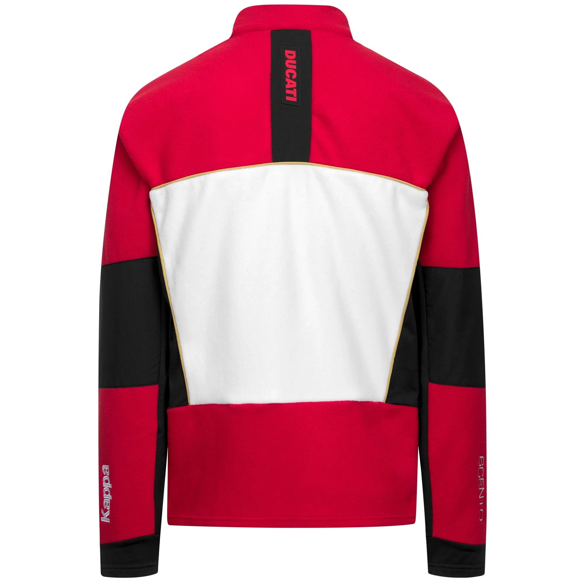 6CENTO 672A DUCATI - Fleece - Jacket - Unisex - WHITE-RED-BLACK - Image 3