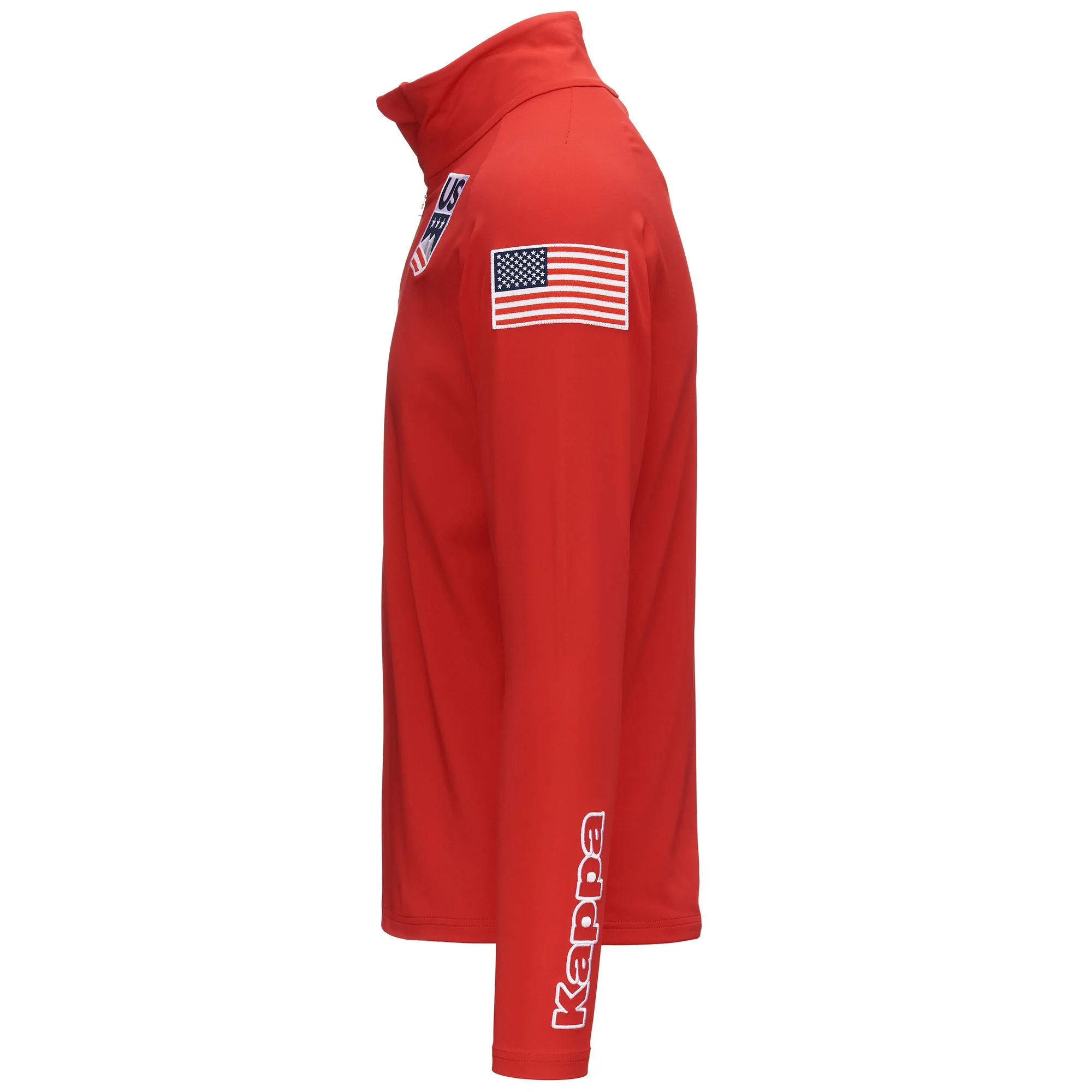 6CENTO 687BK US - Fleece - Jacket - Unisex - RED RACING - Image 4