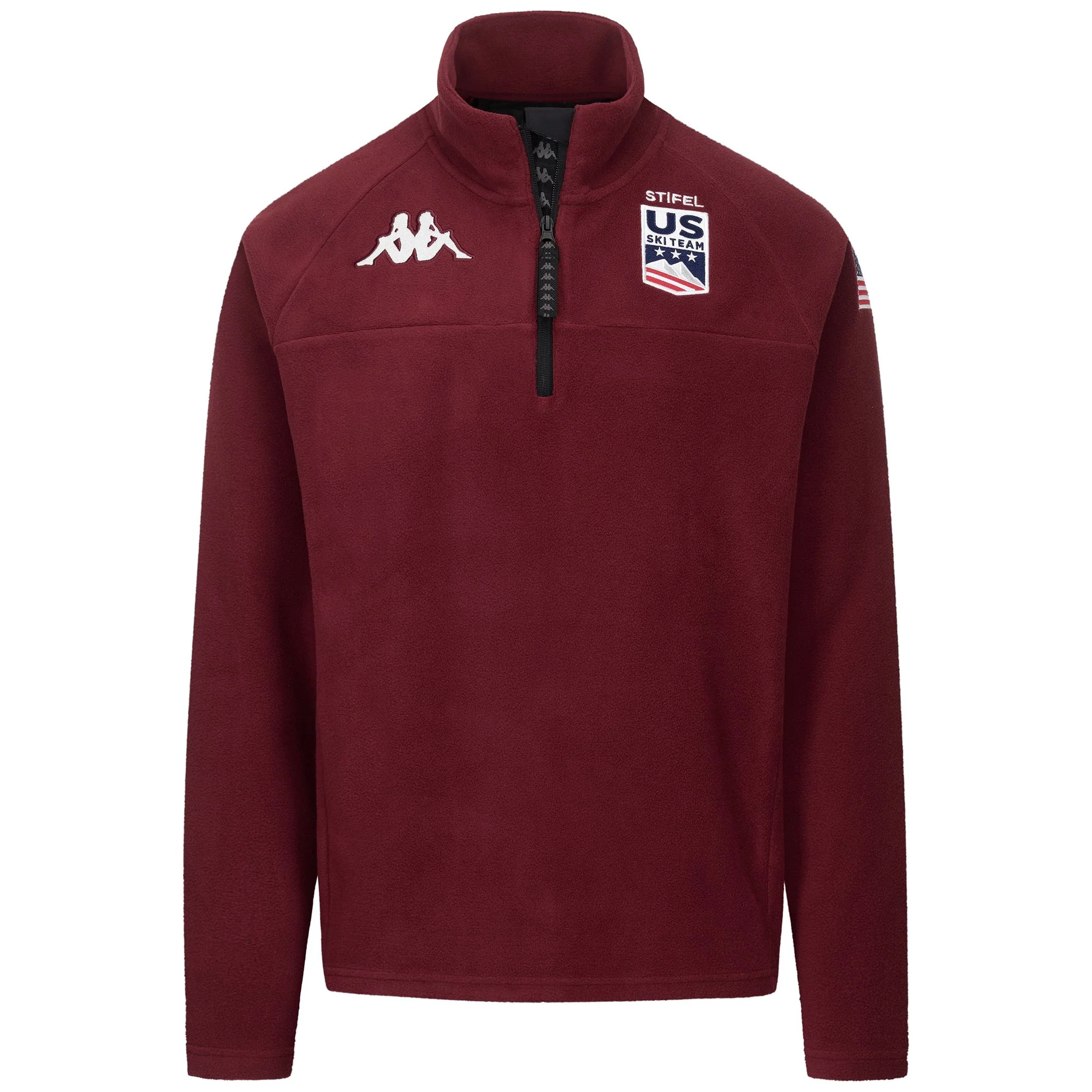 818 US - Fleece - Jumper - Unisex - Red Pomegranate - Image 2