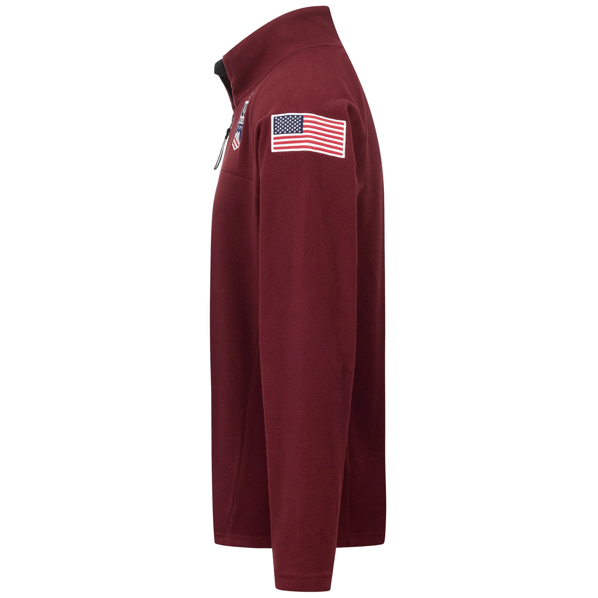 818 US - Fleece - Jumper - Unisex - Red Pomegranate - Image 3