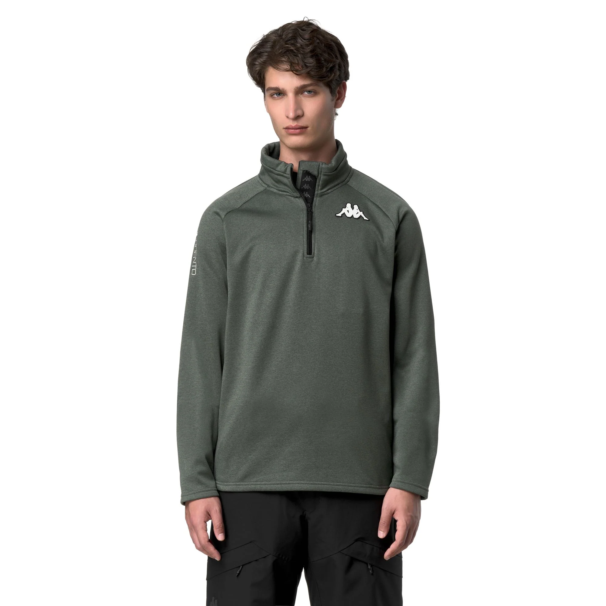 821 - Fleece - Jacket - Unisex - Green Rosin-Black