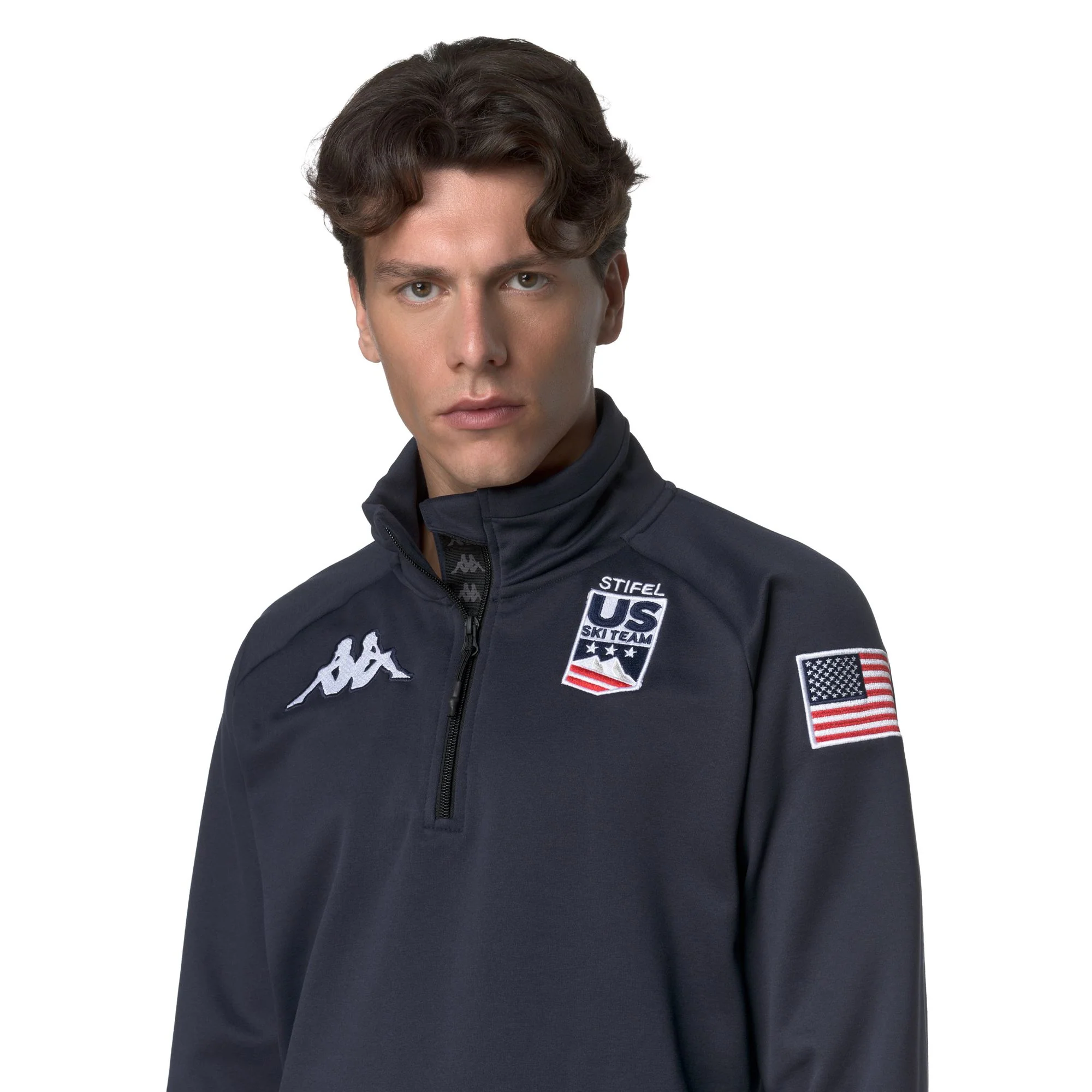 821 US - Fleece - Cardigan - Unisex - BLUE BARITONE - Image 7