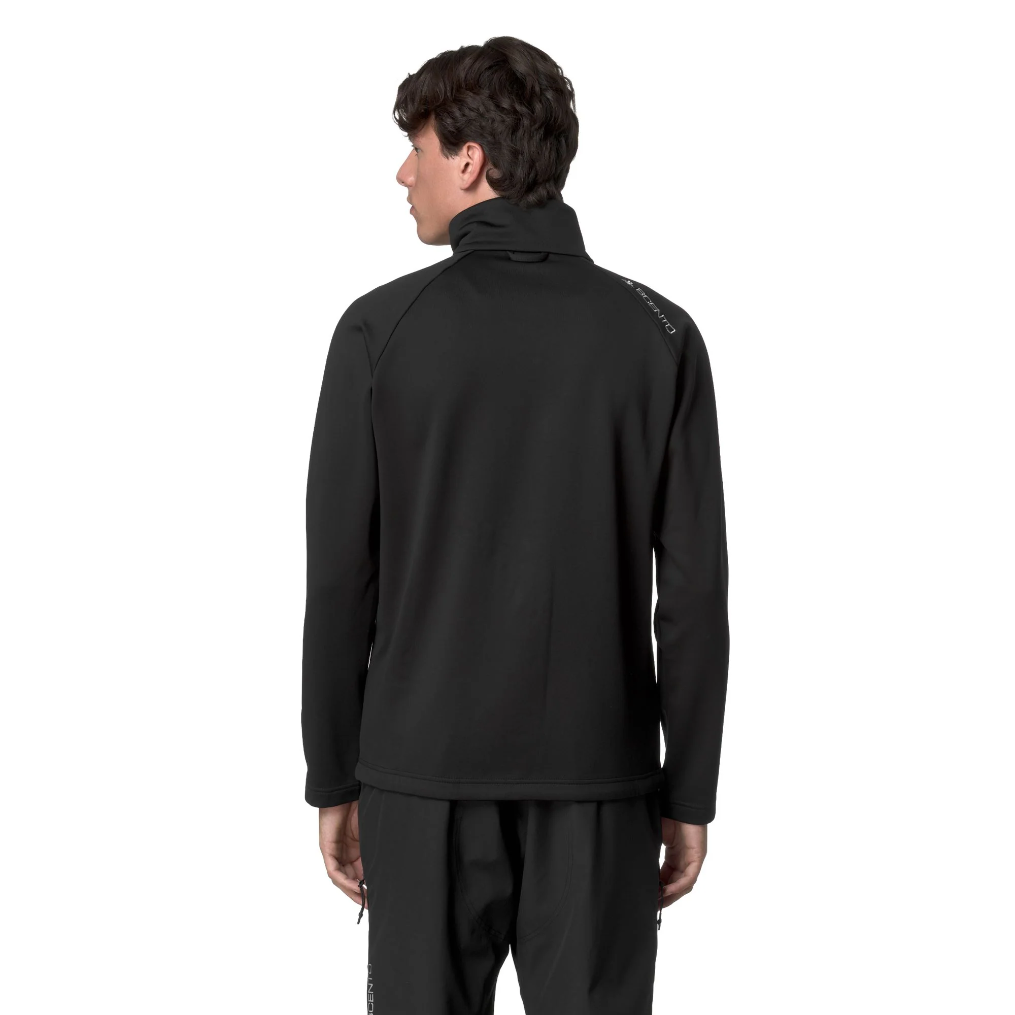 821FZ - Fleece - Jacket - Unisex - Black Dk - Image 6