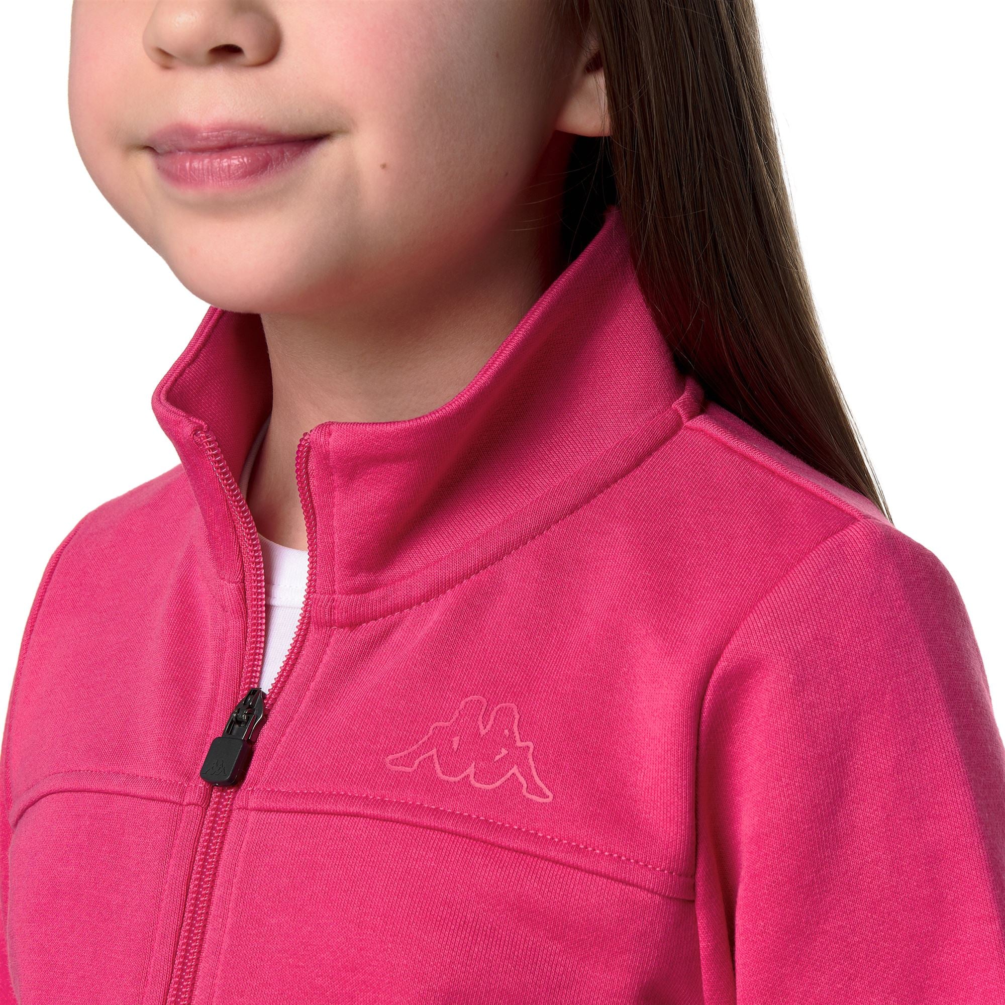 LOGO  ZIPPY KID - Fleece - Jacket - Unisex - FUCHSIA BRIGHT ROSE - Image 7