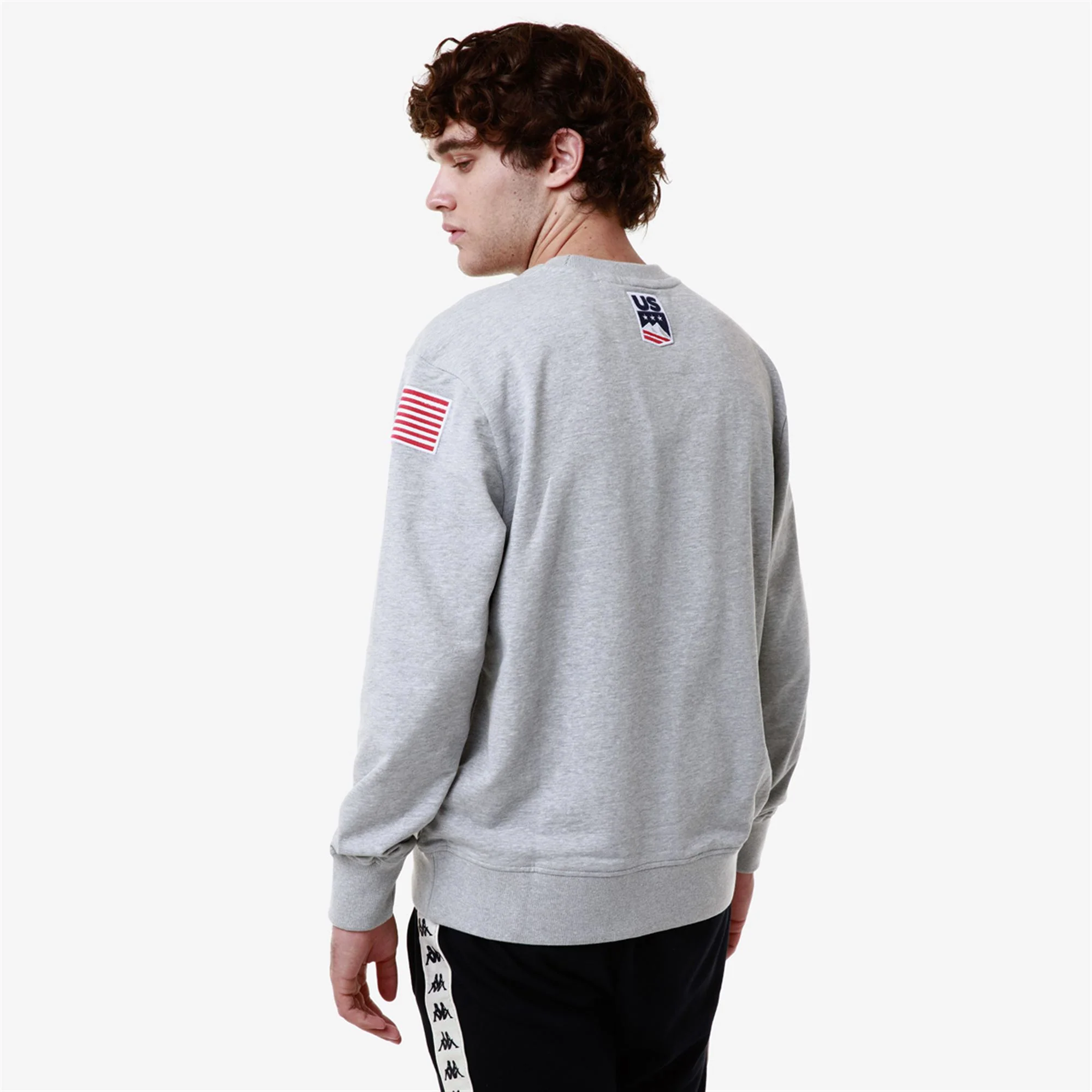 UTAHI 2 US - Fleece - Jumper - Unisex - GREY MD-WHITE-MELANGE - Image 6