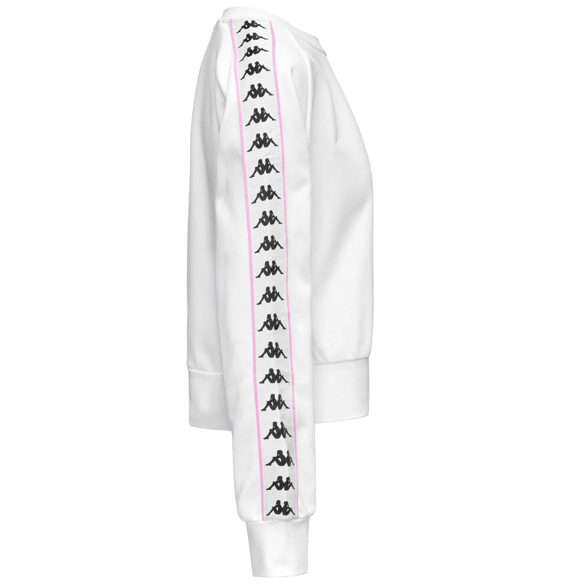 222 BANDA   MARBELLA - Fleece - Jumper - Woman - WHITE-PINK PRISM