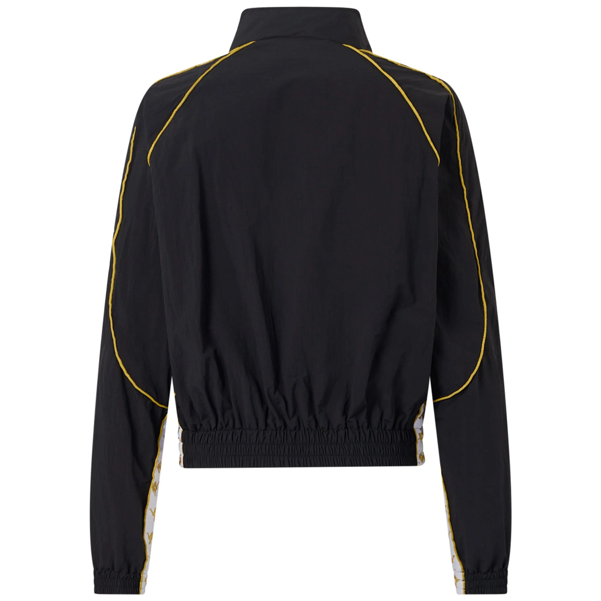 222 BANDA NOLAN - Fleece - Jumper - Woman - BLACK-YELLOW GOLD RICH-WHITE - Image 4