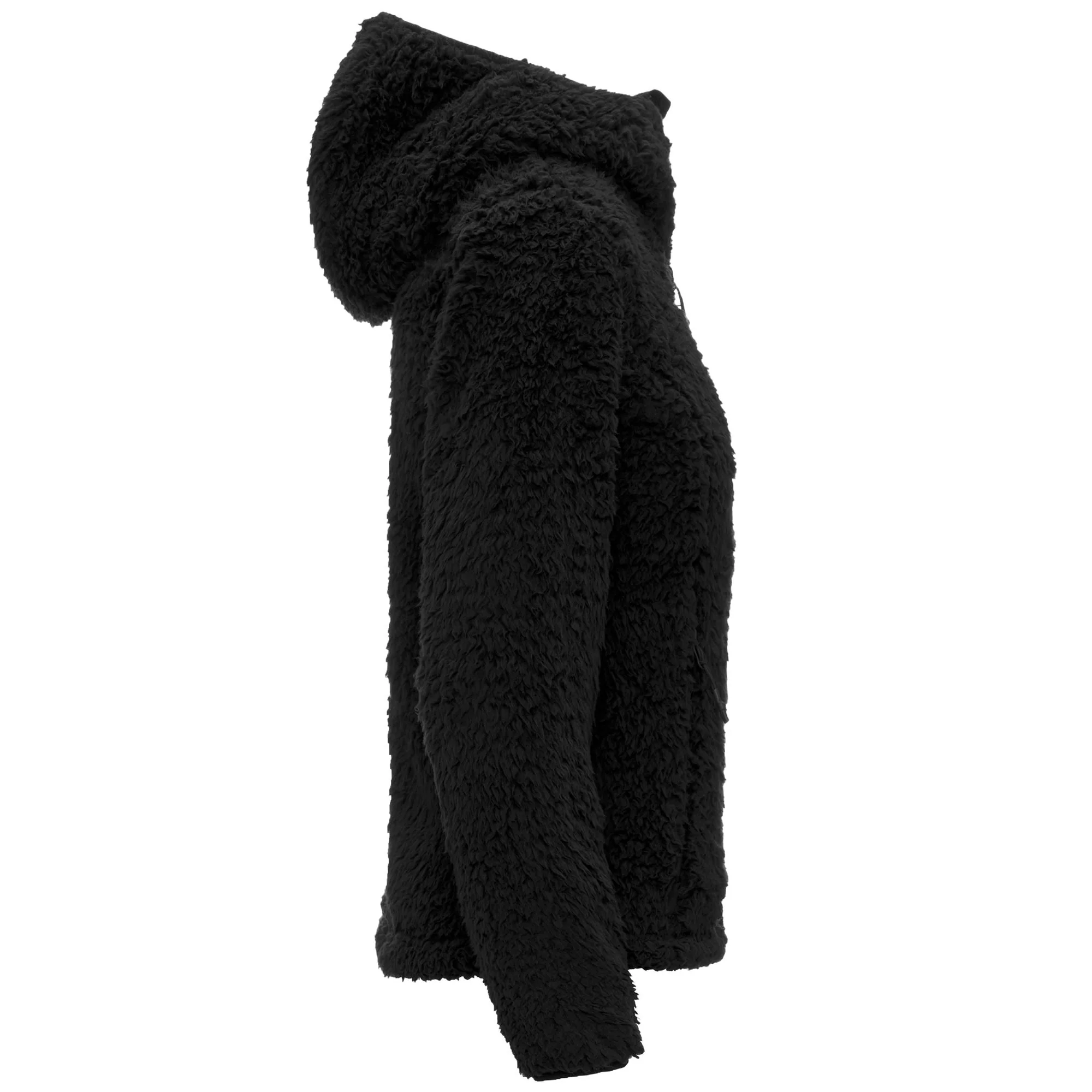 645C - Fleece - Jacket - Woman - Black Dk - Image 3