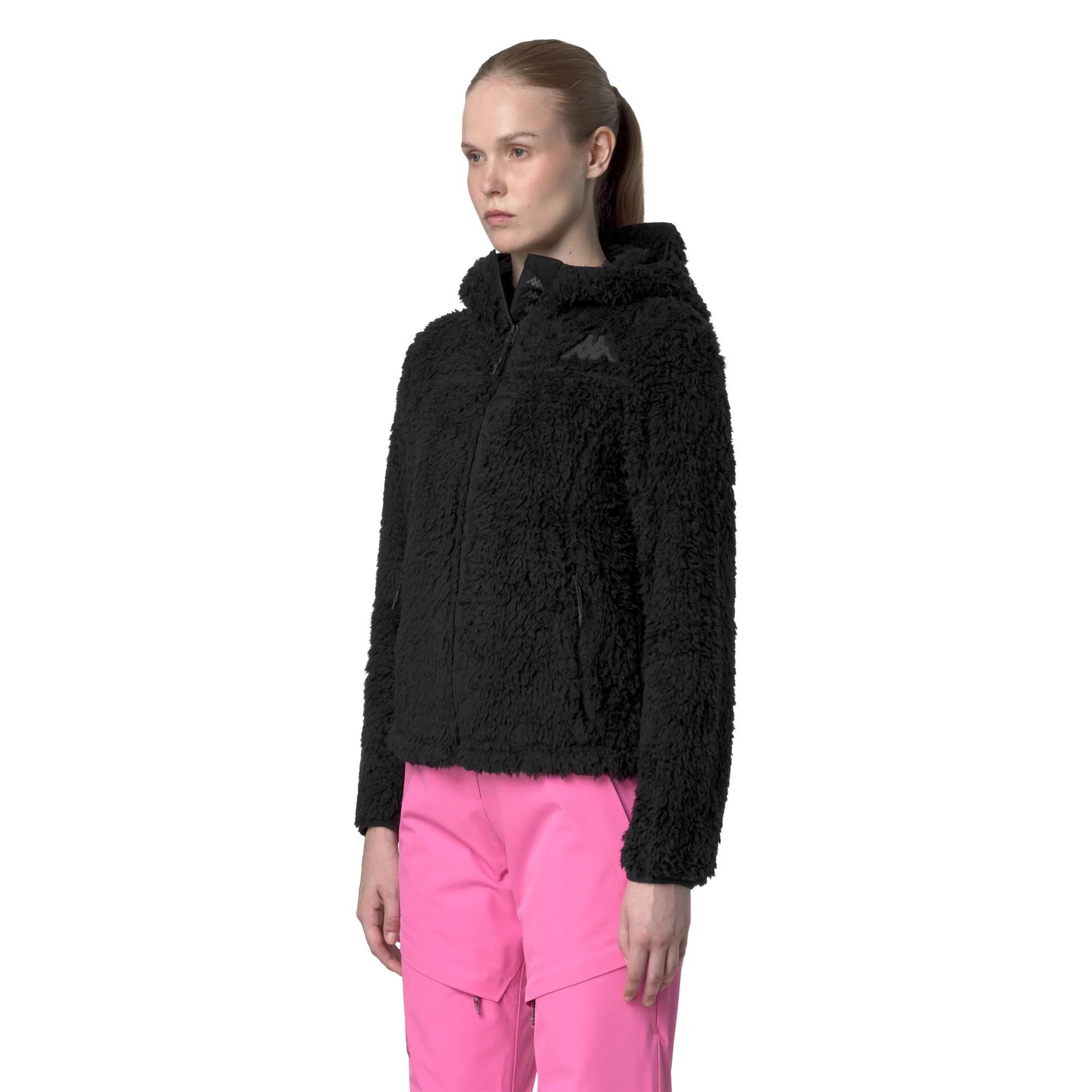 645C - Fleece - Jacket - Woman - Black Dk - Image 5