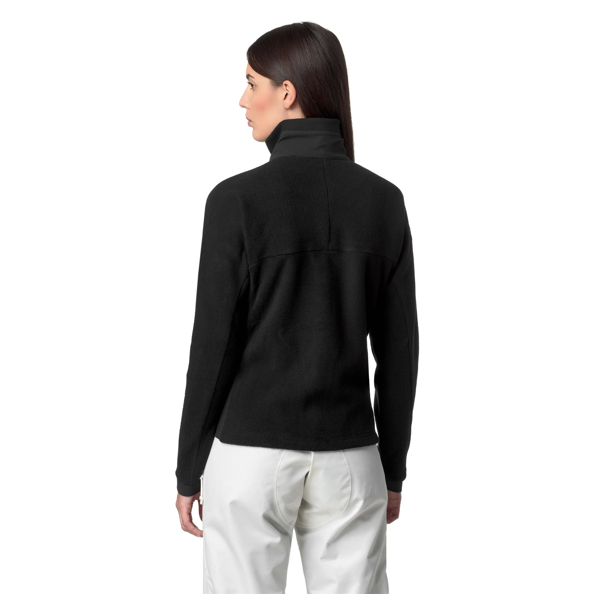 673 - Fleece - Jacket - Woman - Black Dk - Image 6