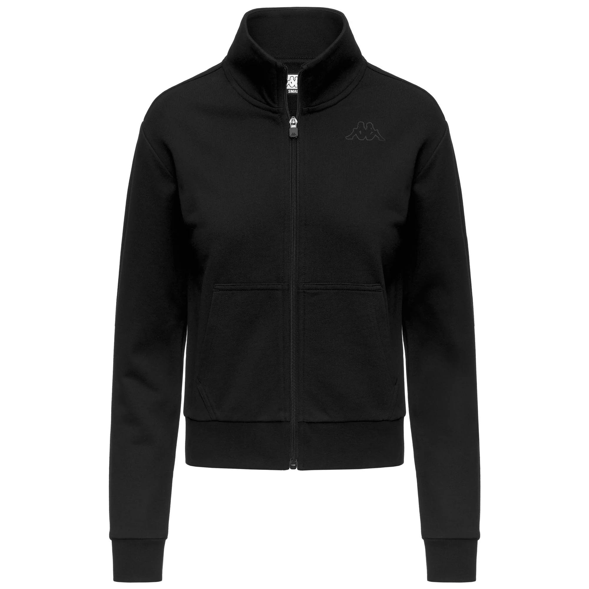 LOGO  NUBE - Fleece - Jacket - Woman - BLACK - Image 2