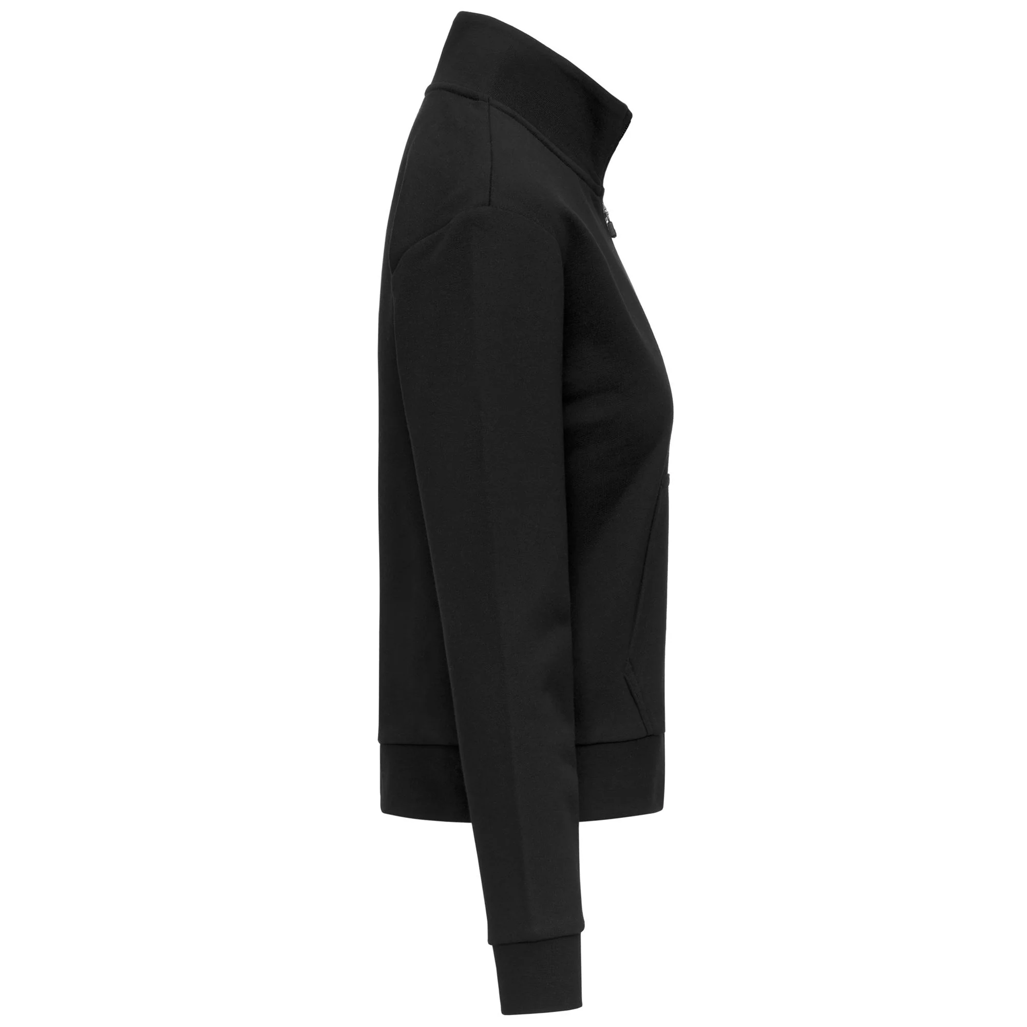 LOGO  NUBE - Fleece - Jacket - Woman - BLACK - Image 3