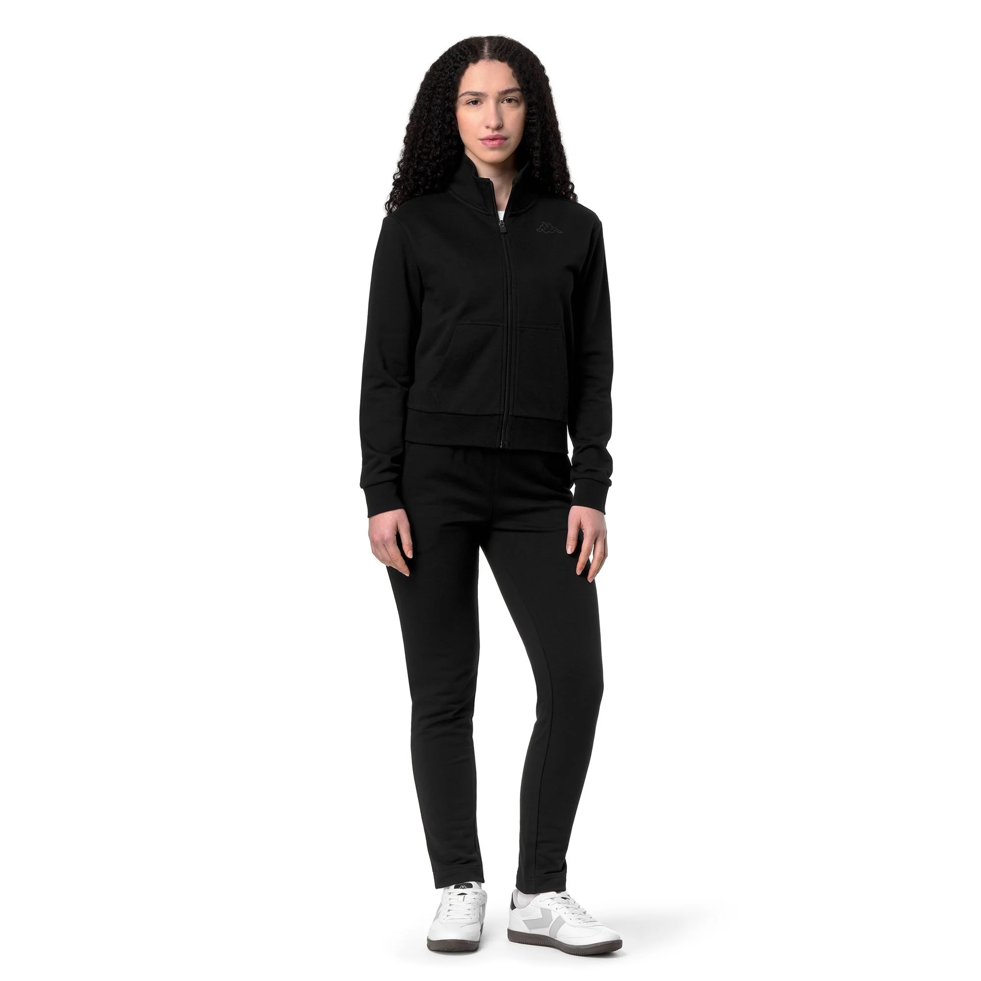 LOGO  NUBE - Fleece - Jacket - Woman - BLACK - Image 5