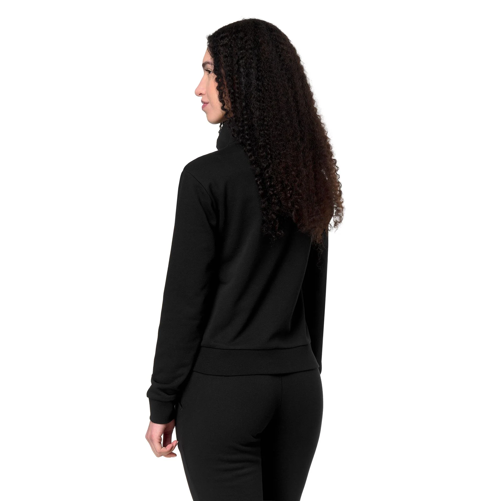 LOGO  NUBE - Fleece - Jacket - Woman - BLACK - Image 6