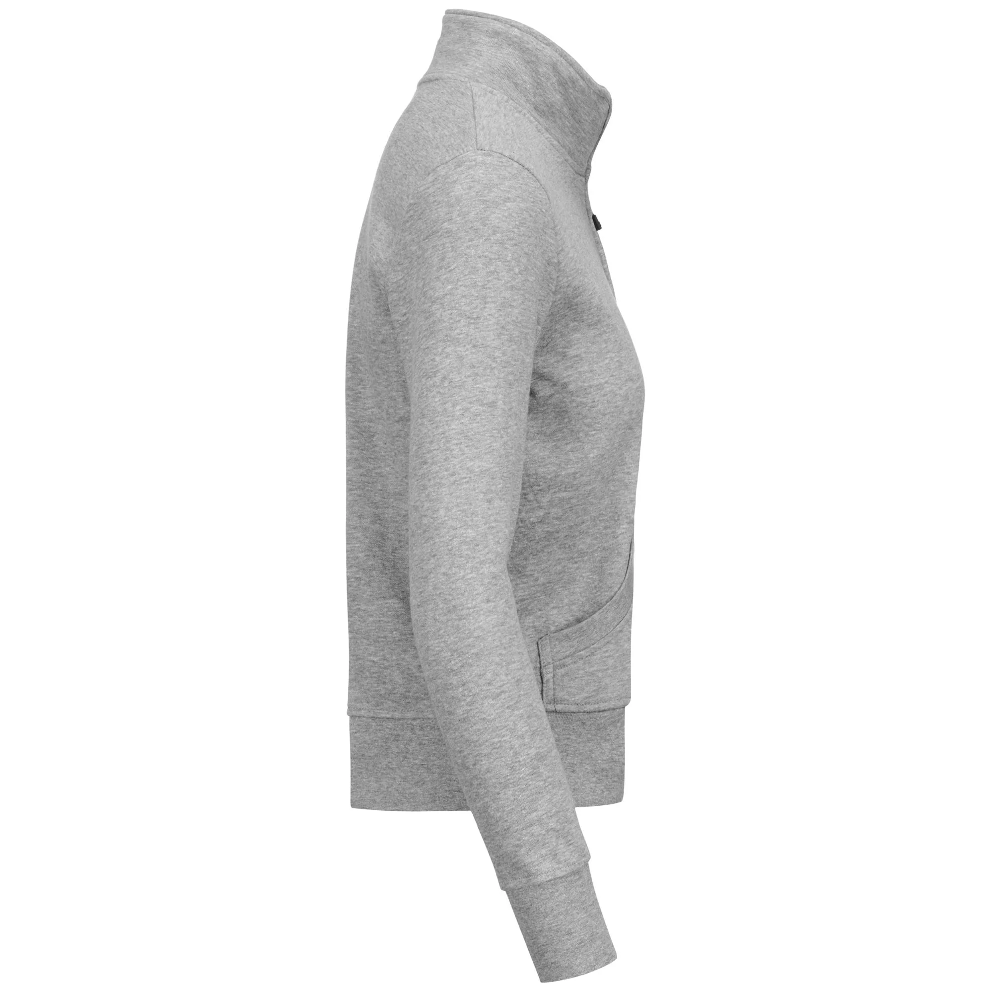 LOGO   ZOE - Fleece - Jacket - Woman - GREY MD MEL - Image 2
