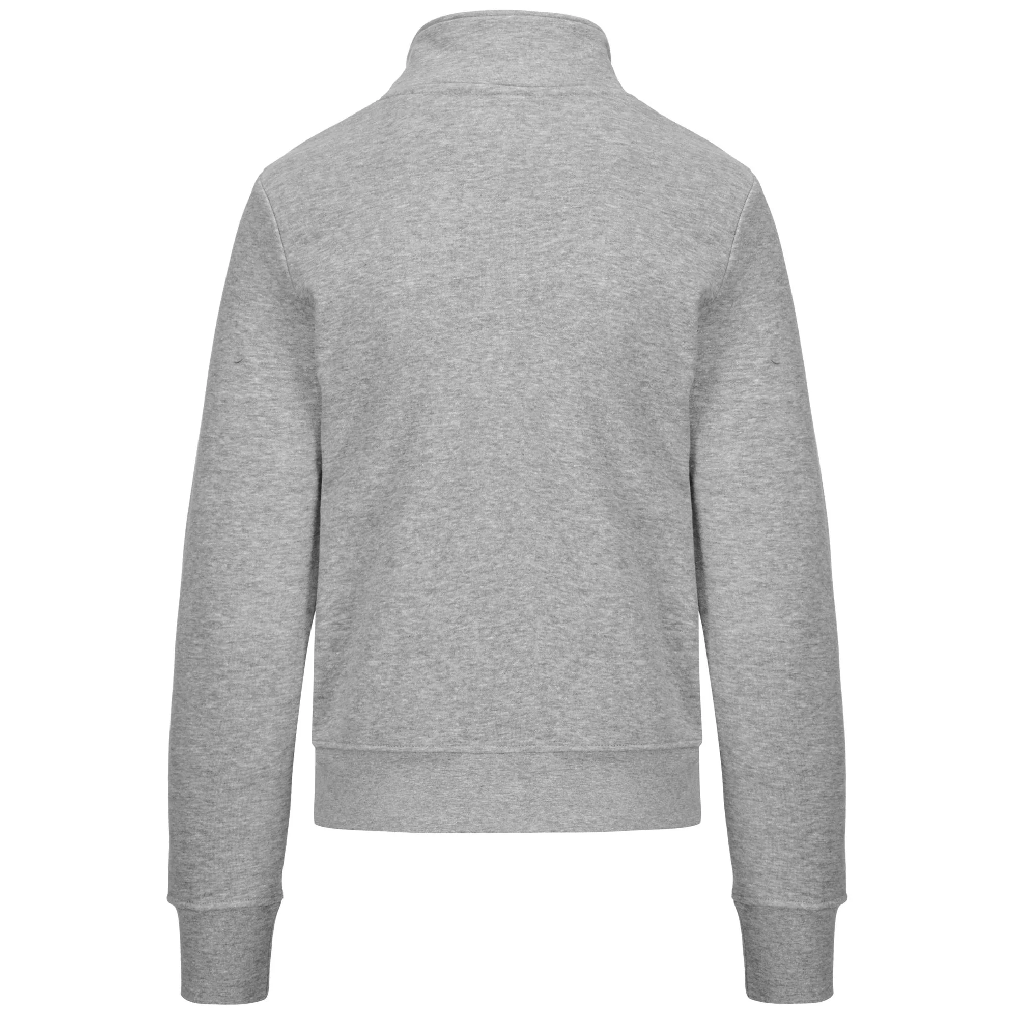 LOGO   ZOE - Fleece - Jacket - Woman - GREY MD MEL - Image 3