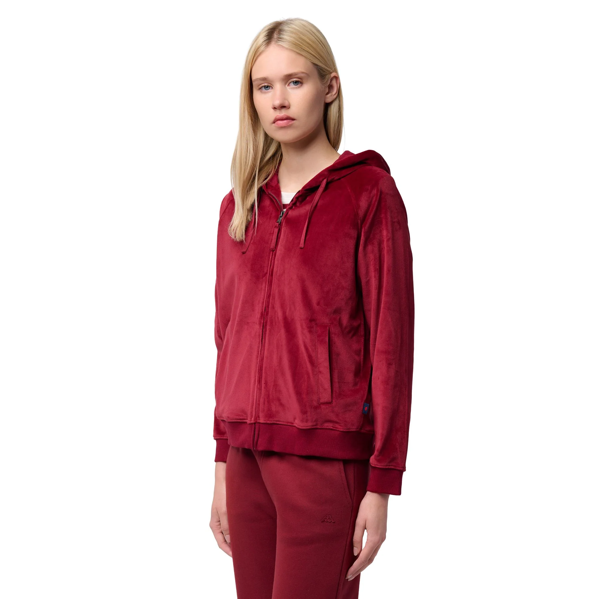 OTTAVIA - Fleece - Jacket - Woman - RED POMEGRANATE