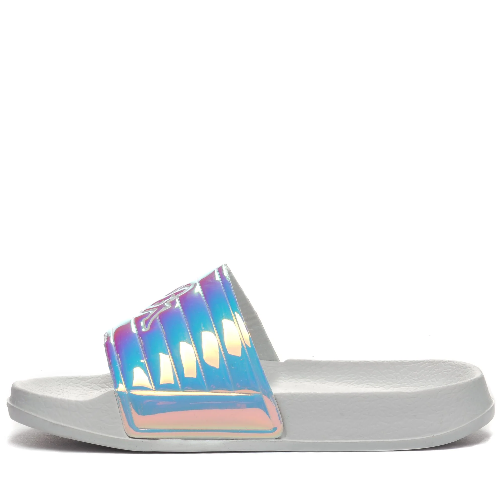 LOGO NOLES 4 KID - Flip-Flops - Stripe - Girl - WHITE-IRIDISCENT - Image 5