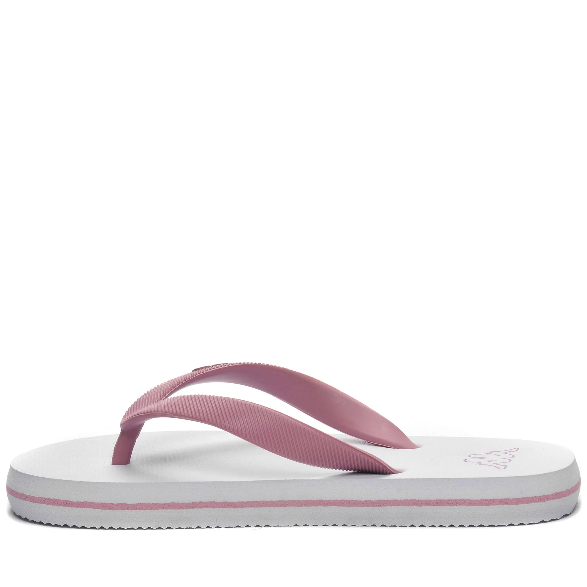 LOGO    MOKER KID - Flip-Flops - Thongs - Kid unisex - WHITE-PINK - Image 5