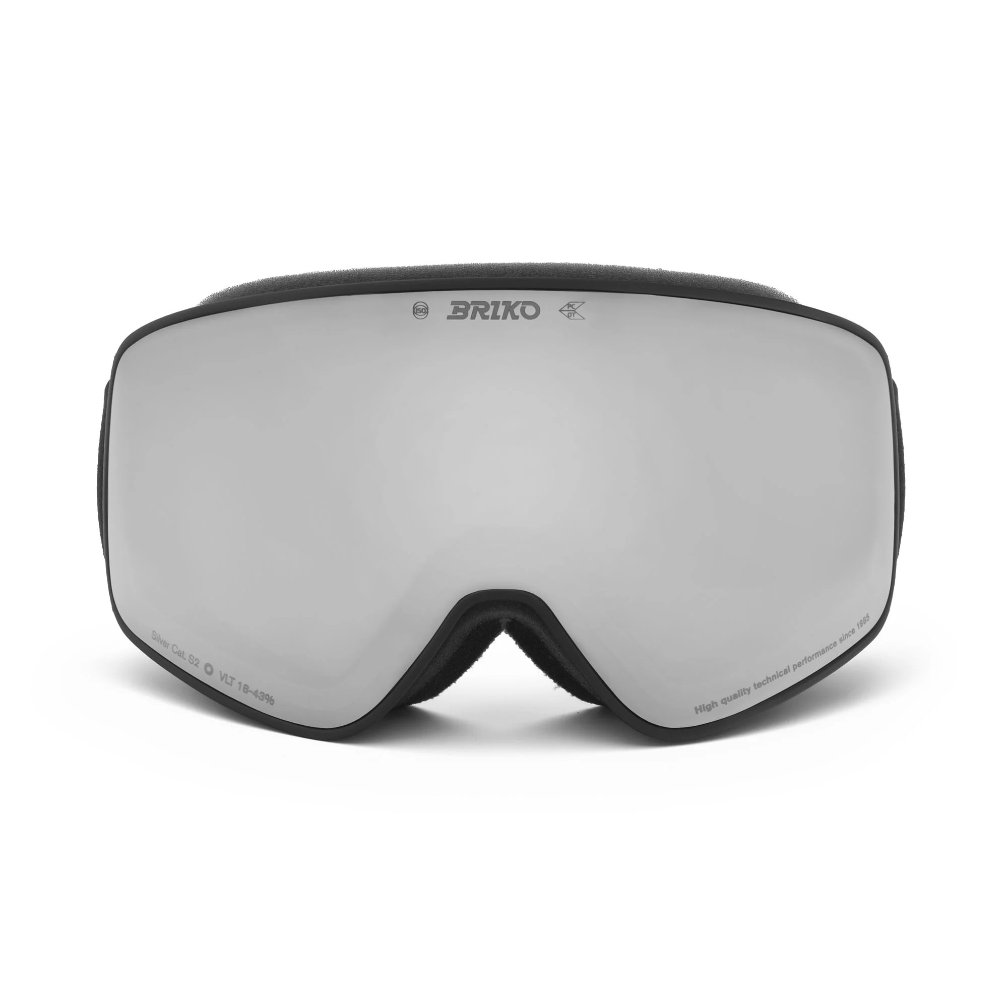CHINO FIS - Goggles - Ski Goggles - Unisex - BLACK-SM2