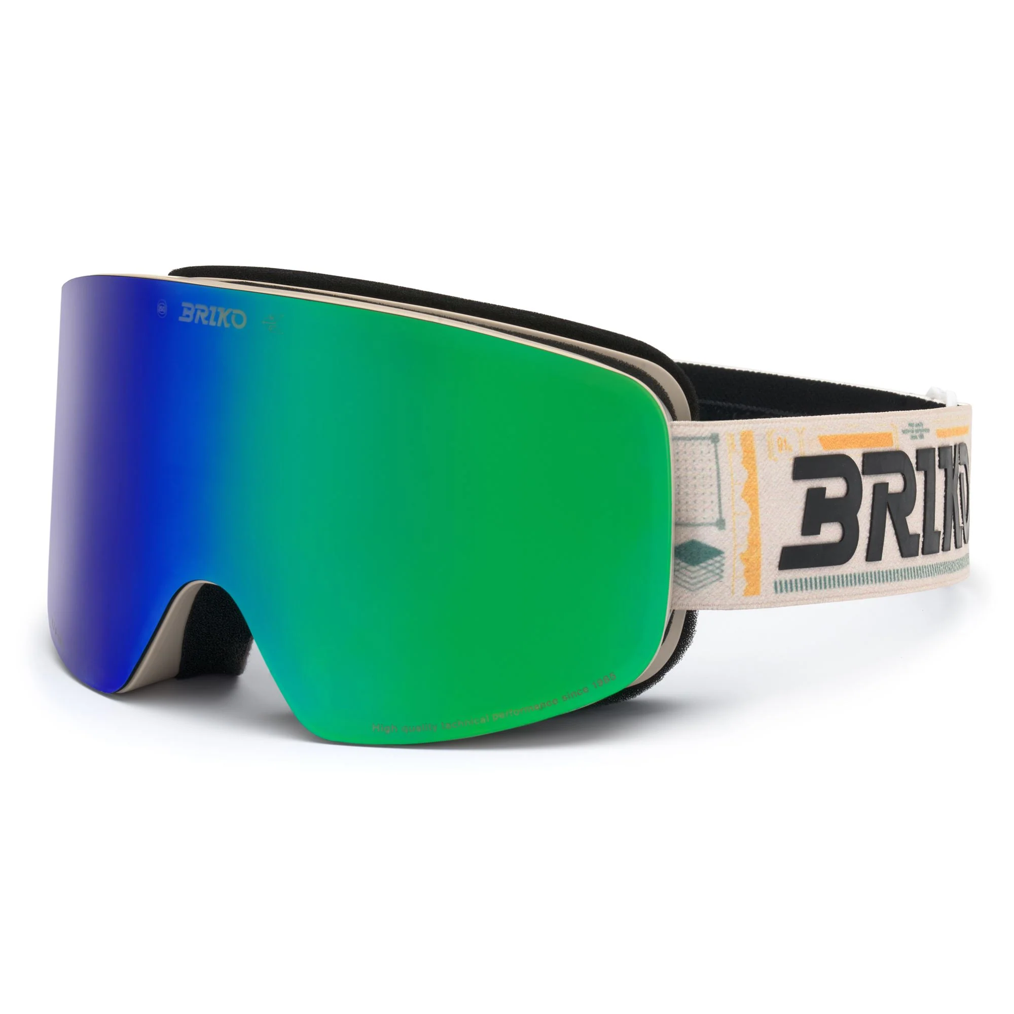 HORIZON 2 LENSES - Goggles - Ski  Goggles - Unisex - GRAPHIC BEIGIE TANGERINE-GRM3Y1 - Image 3