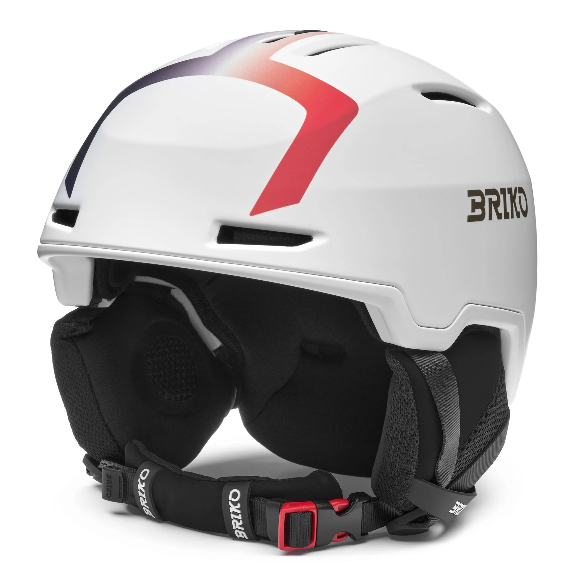 ARAN FRANCE - Helmets - Helmet - Unisex - MATT WHITE-GOLD-BISCAY BLUE-CARDINAL RED