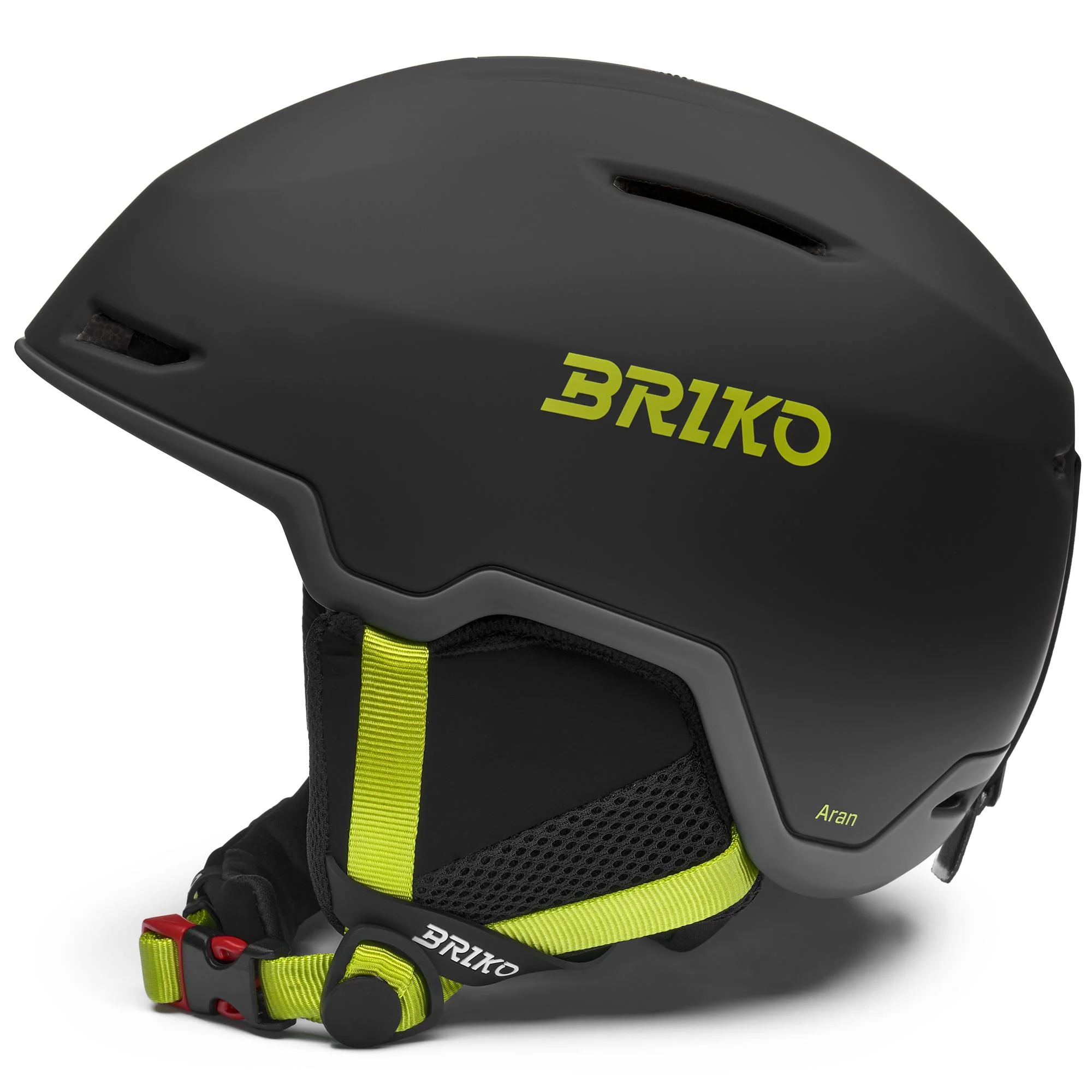 ARAN - Helmets - Helmet - Unisex - Matt Shark Gray-Light Gray-Electric Lime - Image 2