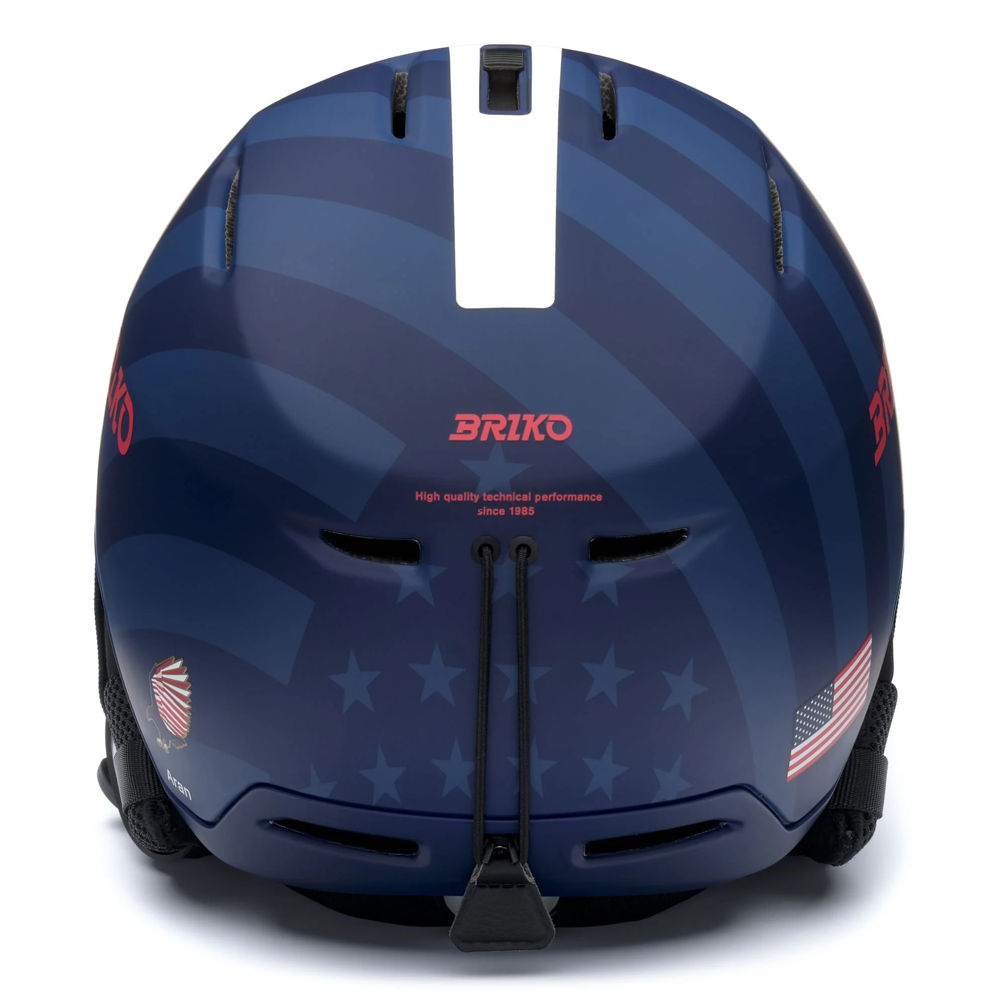 ARAN USA - Helmets - Helmet - Unisex - Matt Tangaroa Blue-Biscay Blue-Cardinal Red-White - Image 4