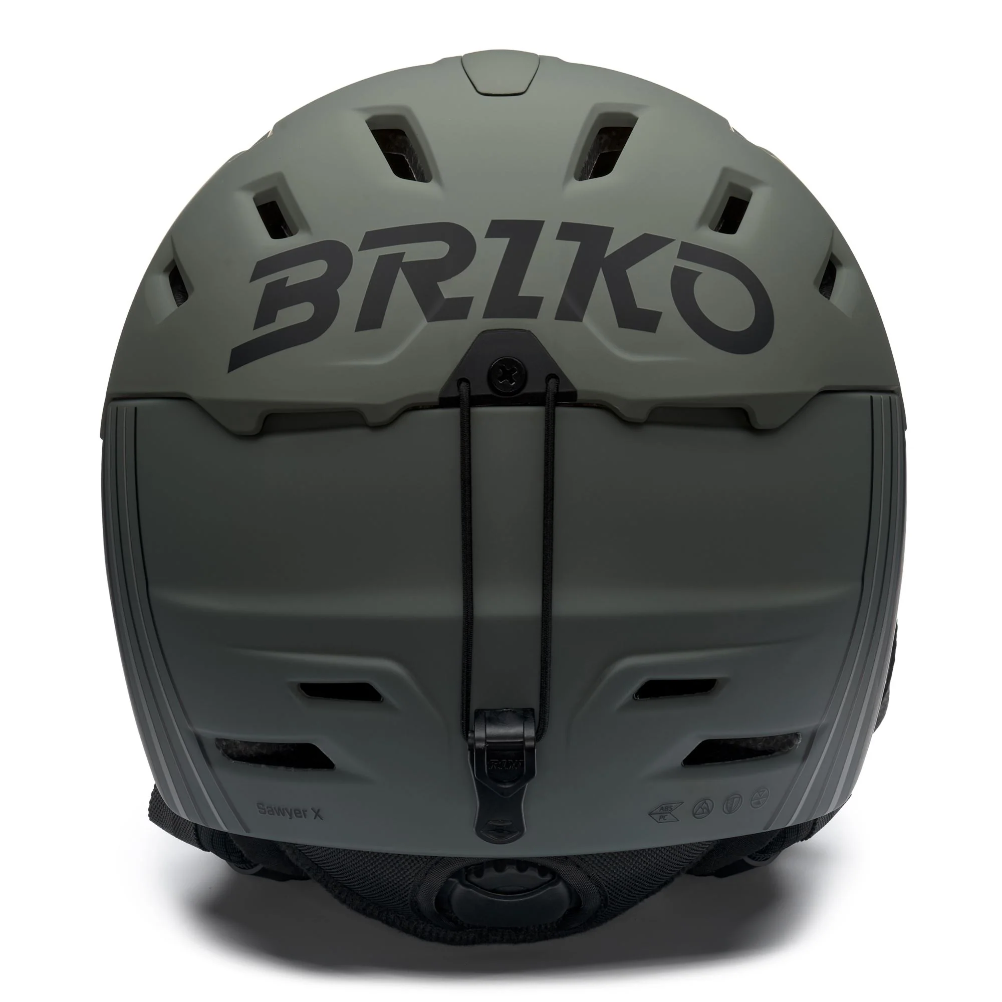 SAWYER X - Helmets - Helmet - Unisex - Matt Storm Dust-Zorba Gray-Black - Image 4