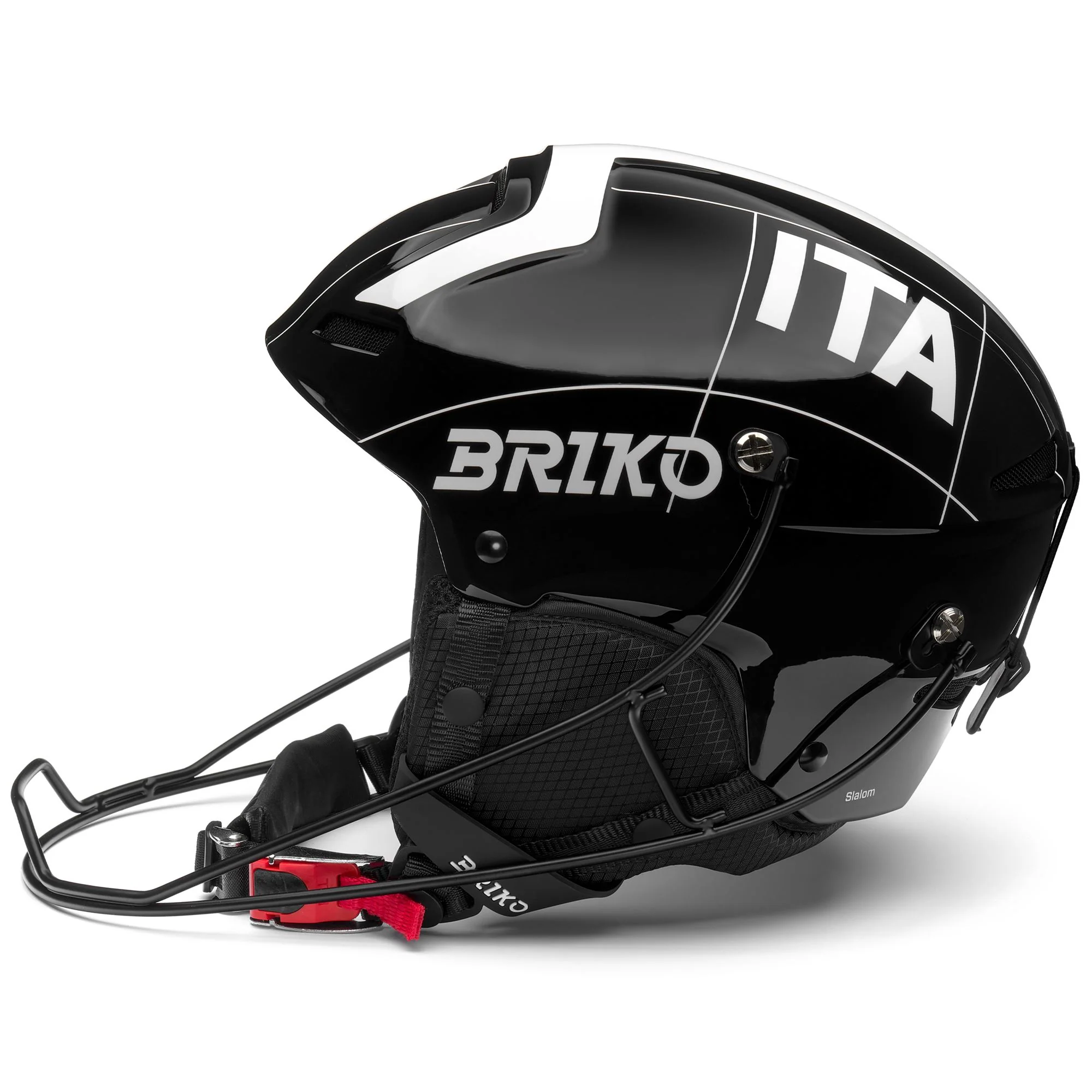 SLALOM 2.0 ITALIA - Helmets - Helmet - Unisex - Shiny Black-White - Image 2