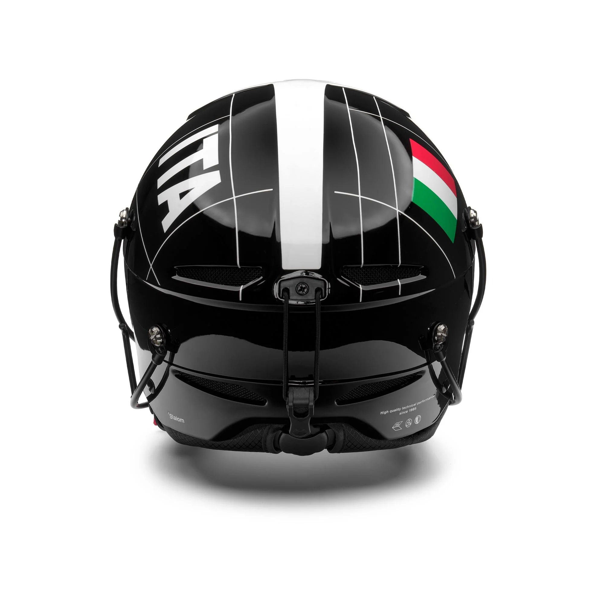 SLALOM 2.0 ITALIA - Helmets - Helmet - Unisex - Shiny Black-White - Image 4