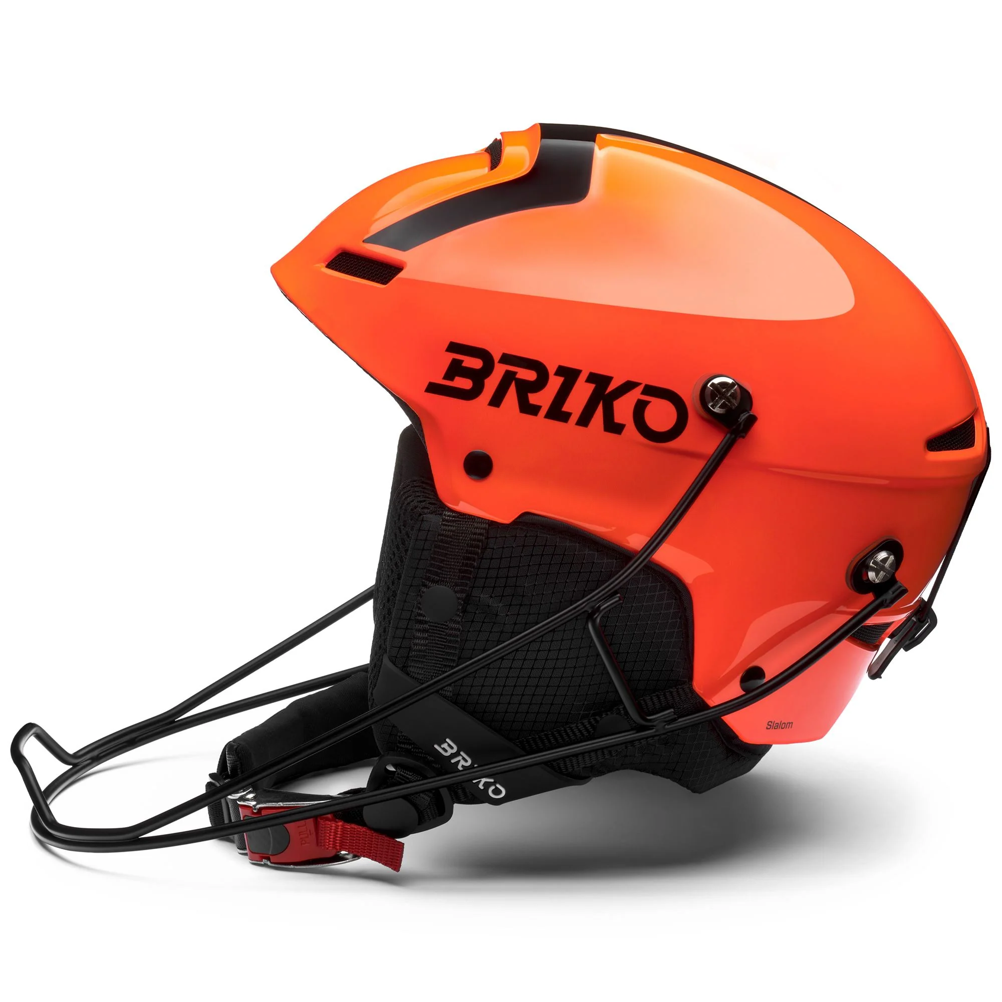 SLALOM EPP 2.0 - Helmets - Helmet - Unisex - Shiny Orange Fluo-Black - Image 2