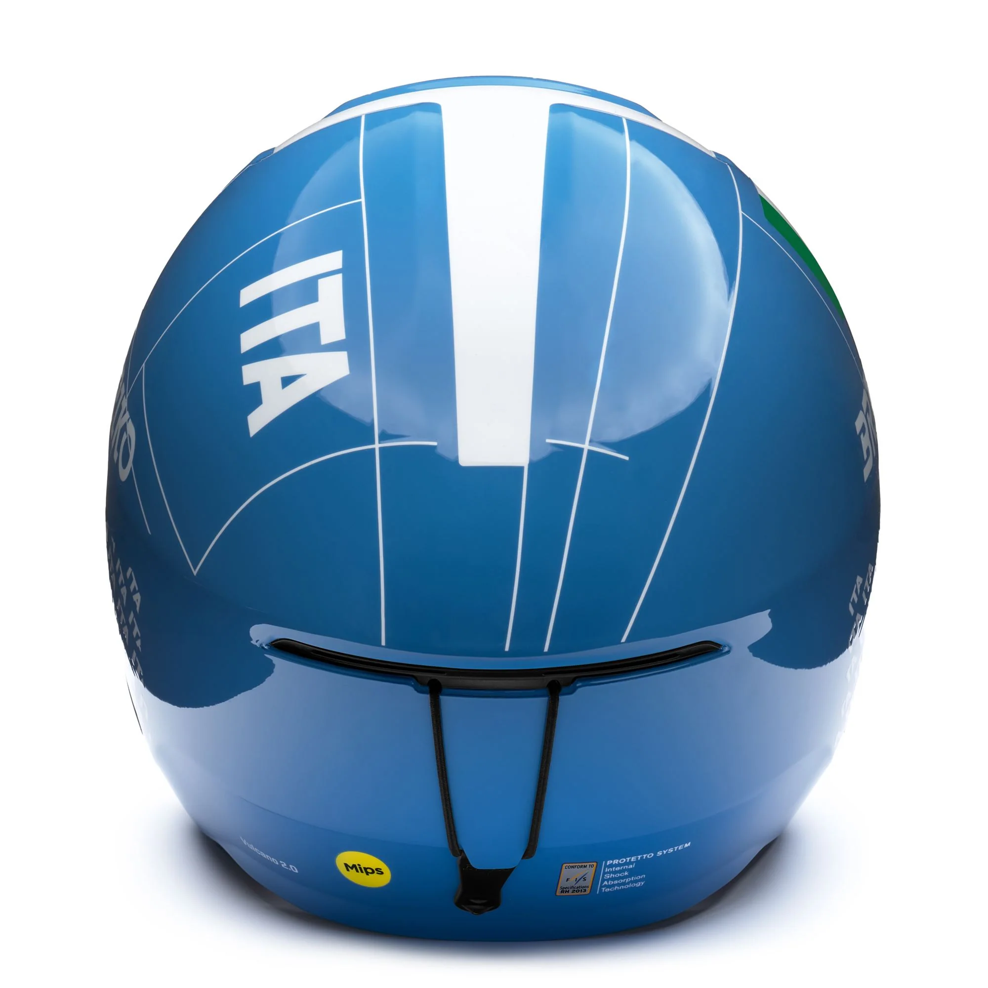 VULCANO 2.0 ITALIA MIPS - Helmets - Helmet - Unisex - Shiny Science Blue-White - Image 4