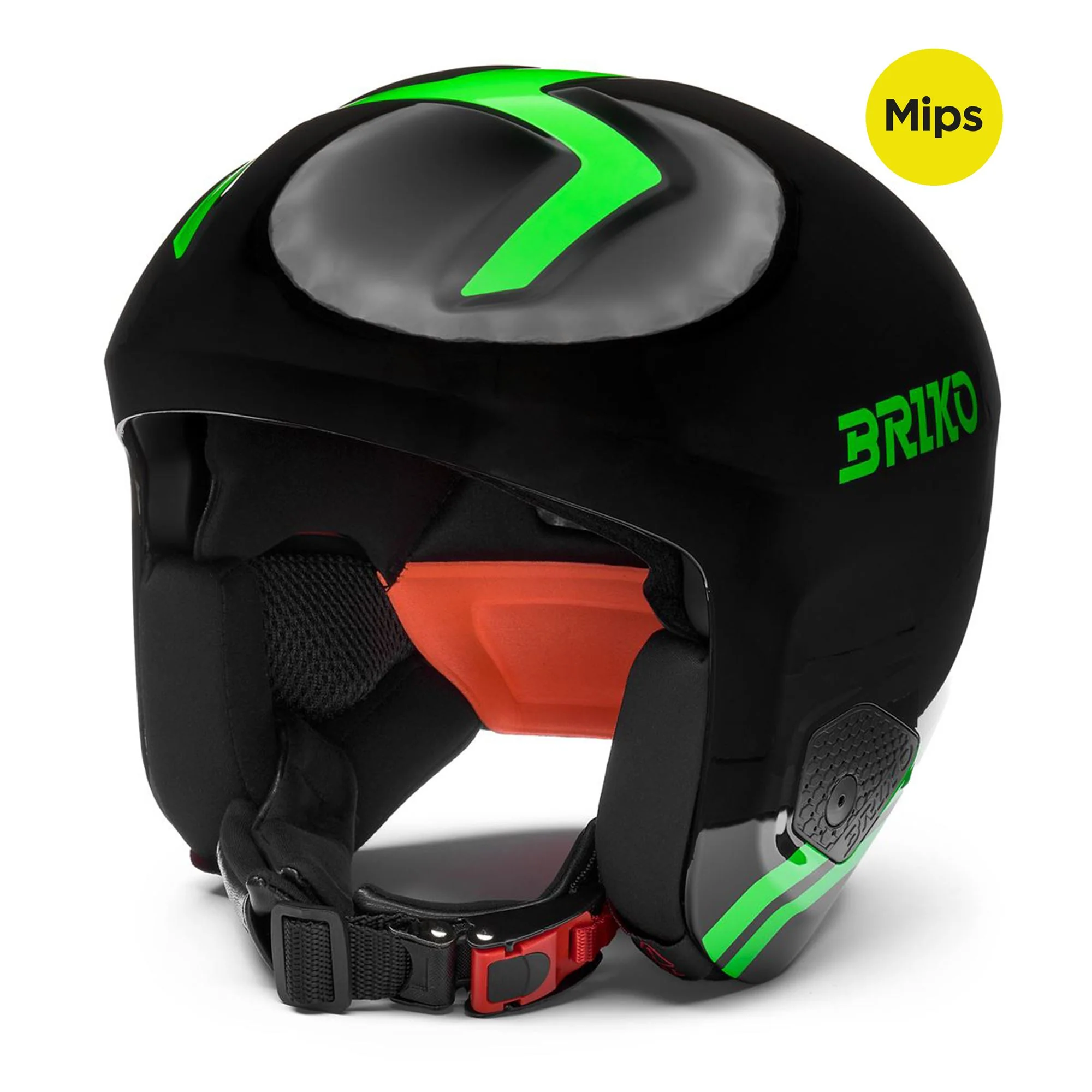 VULCANO 2.0 MIPS - Helmets - Helmet - Unisex - Shiny Black-Neon Green