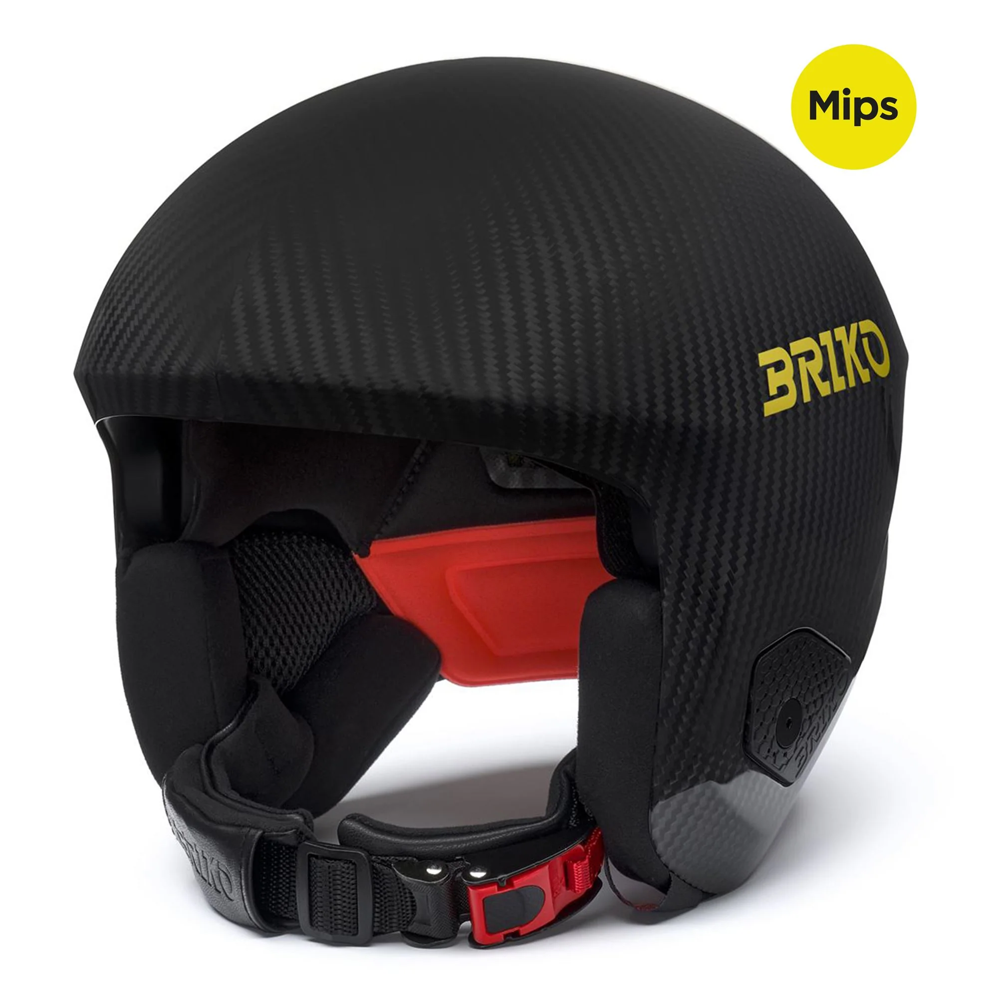 VULCANO CARBON MIPS - Helmets - Helmet - Unisex - Shiny Black-Yellow