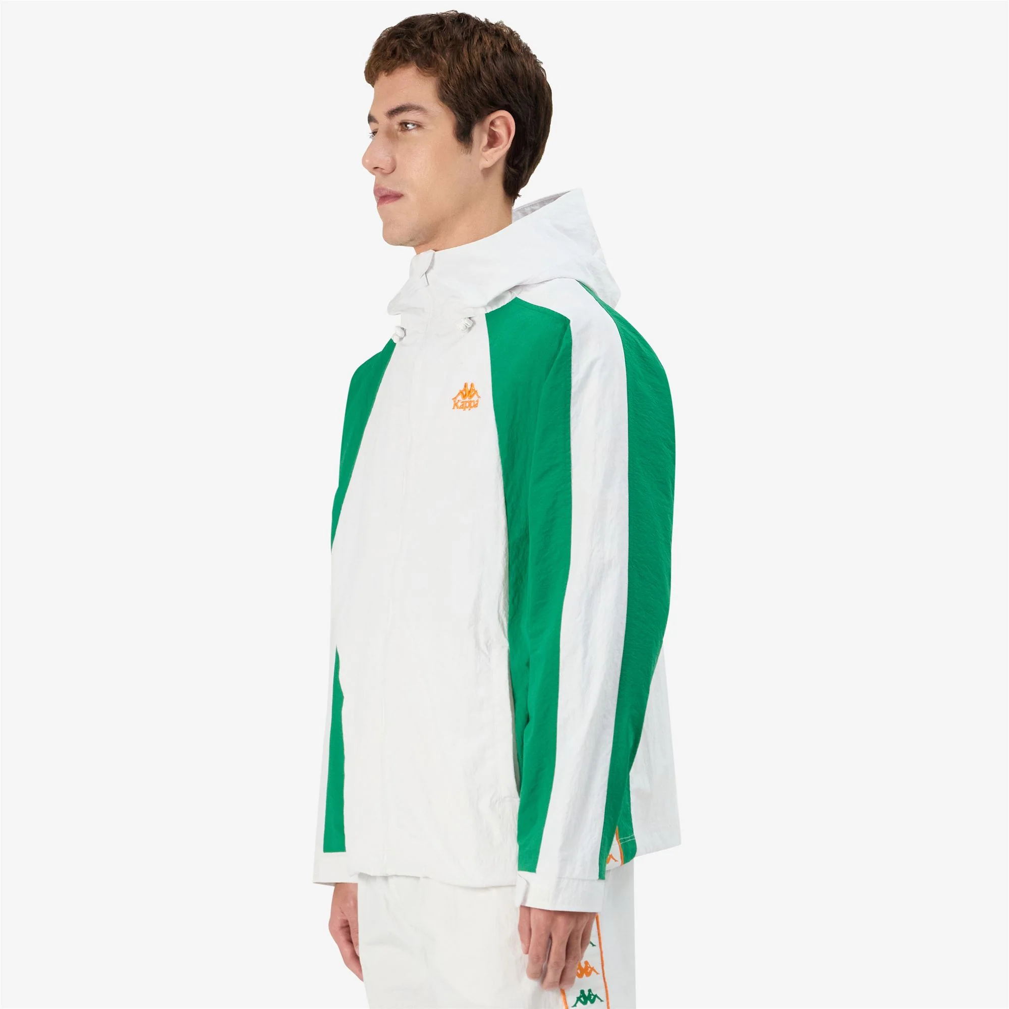 222 BANDA   NIKO - Jackets - Mid - Man - WHITE-GREEN TEE-ORANGE - Image 6