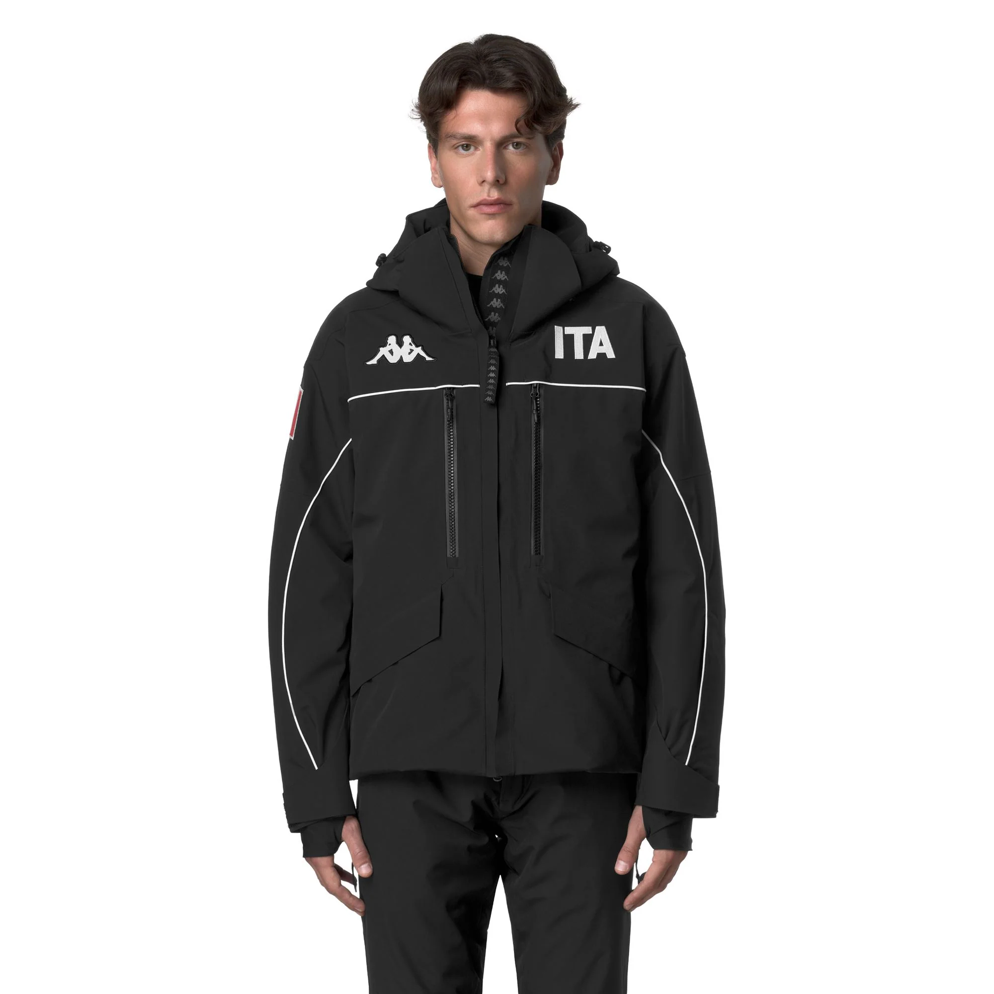 6CENTO 602FP ITA - Jackets - Mid - Man - BLACK-WH