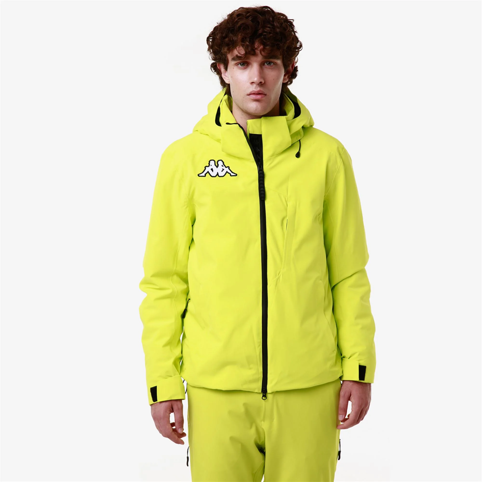 6CENTO  606 - Jackets - Mid - Man - YELLOW LIME-BLACK - Image 5