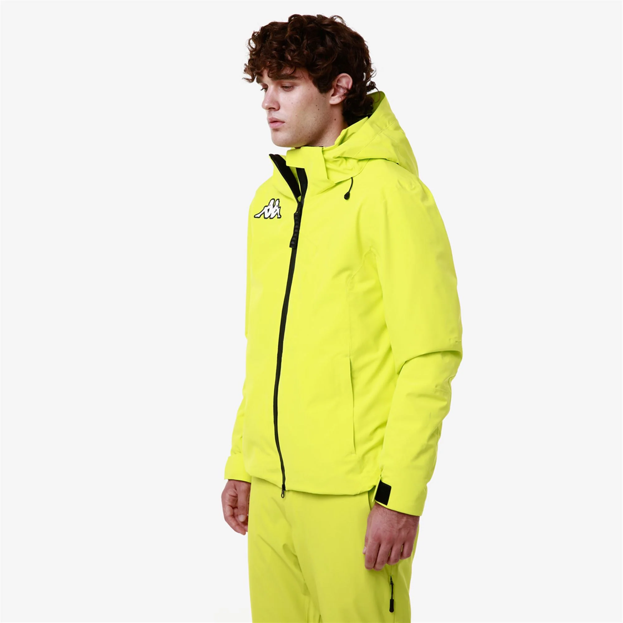 6CENTO  606 - Jackets - Mid - Man - YELLOW LIME-BLACK - Image 6