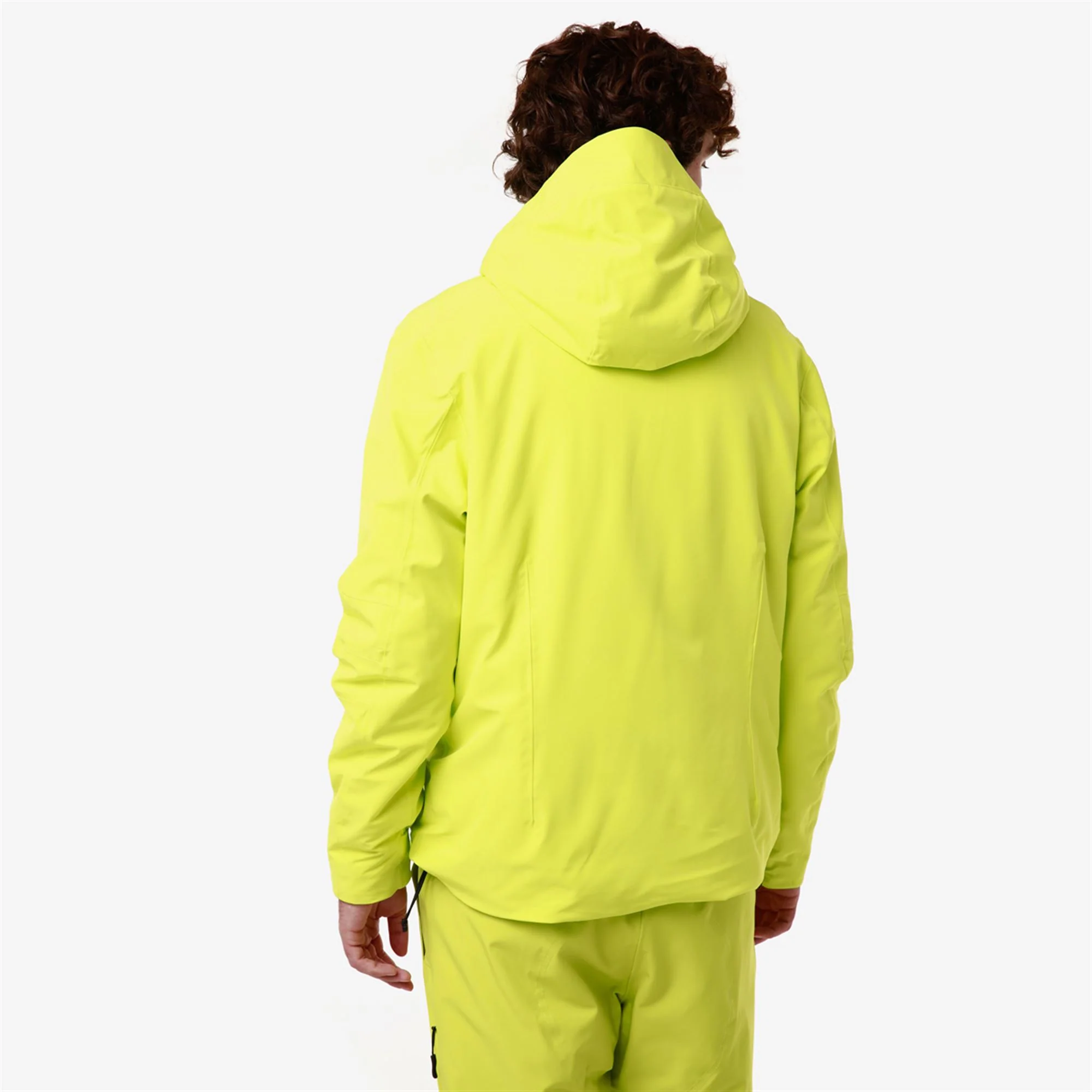 6CENTO  606 - Jackets - Mid - Man - YELLOW LIME-BLACK - Image 7