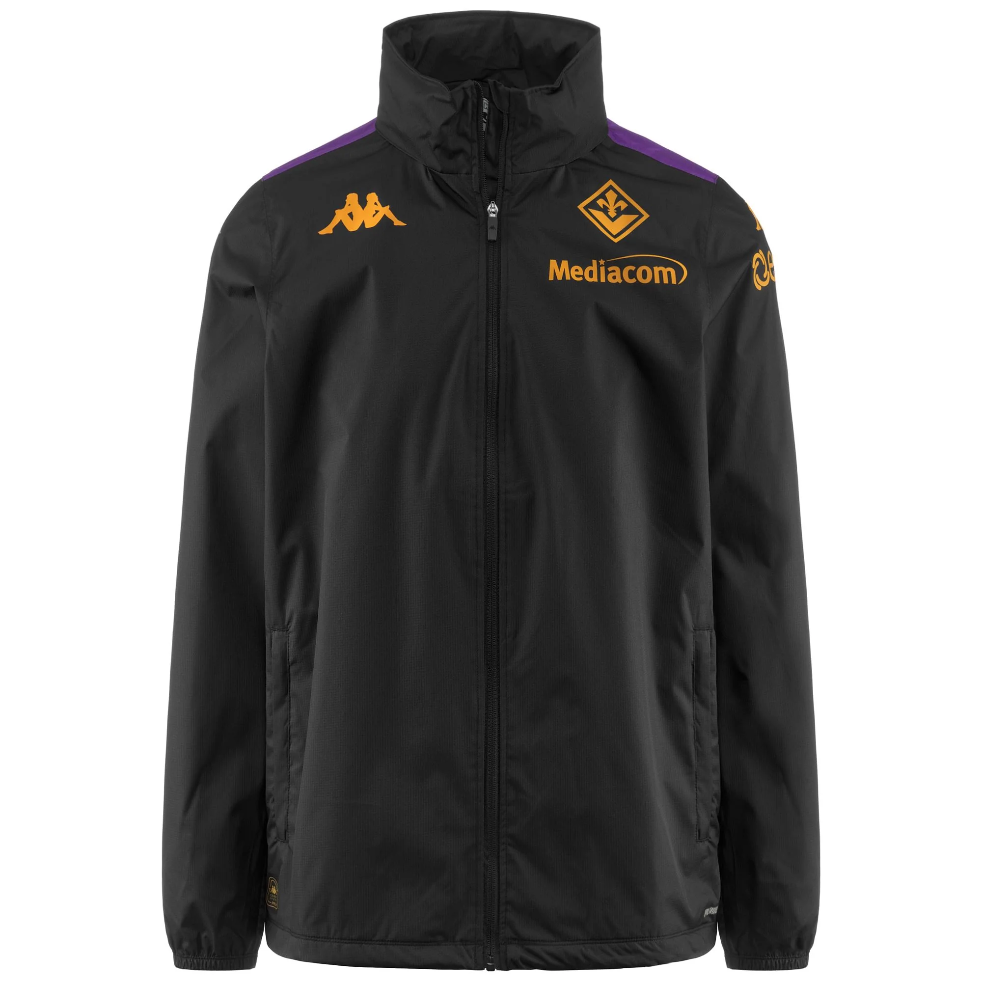 ADVERZIP PRO 8 FIORENTINA - Jackets - Mid - Man - BLACK-VIOLET INDIGO SPONSOR