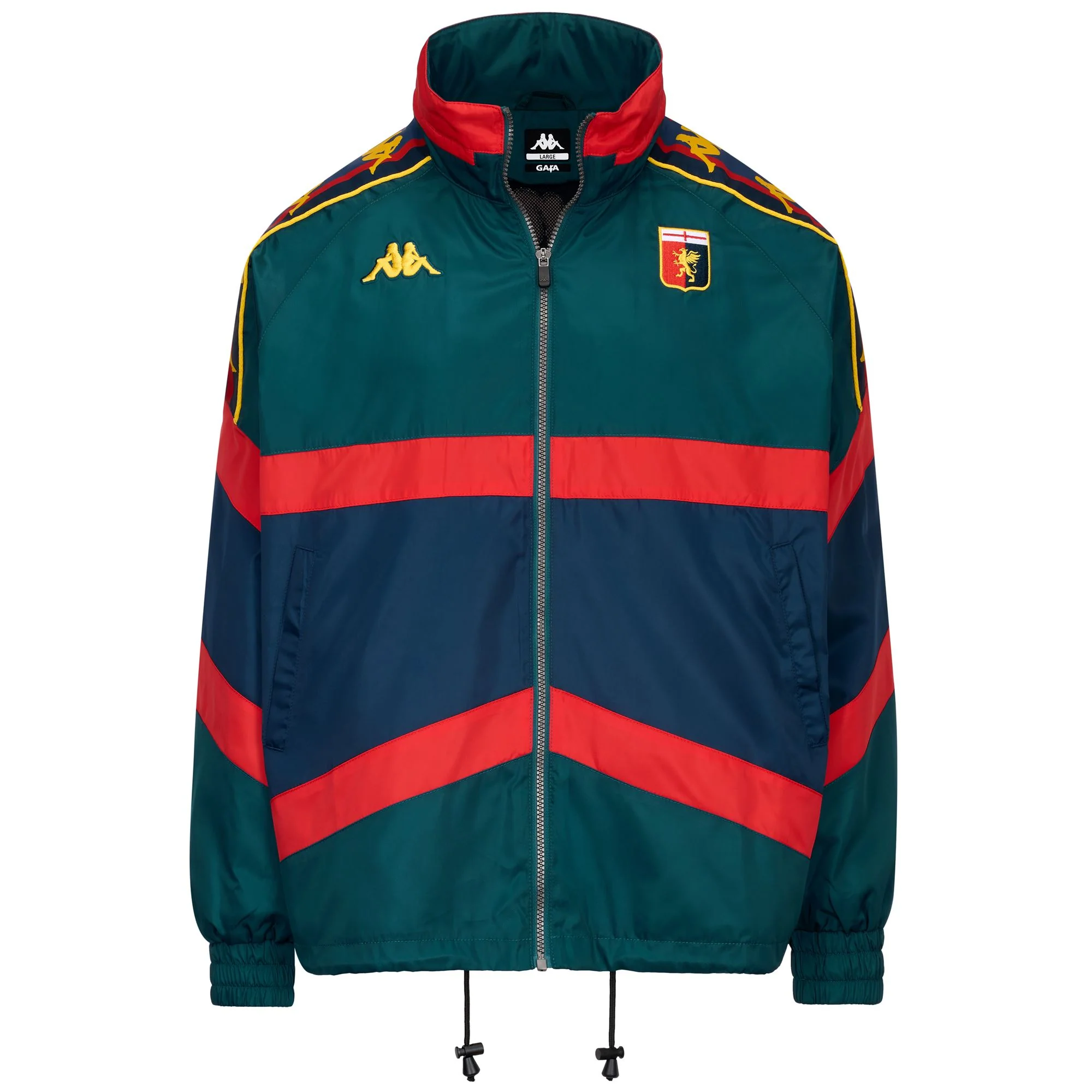 ASERTO GENOA - Jackets - Mid - Man - GREEN PETROL-RED BLAZE-BLUE DK-YELLOW DANDELION