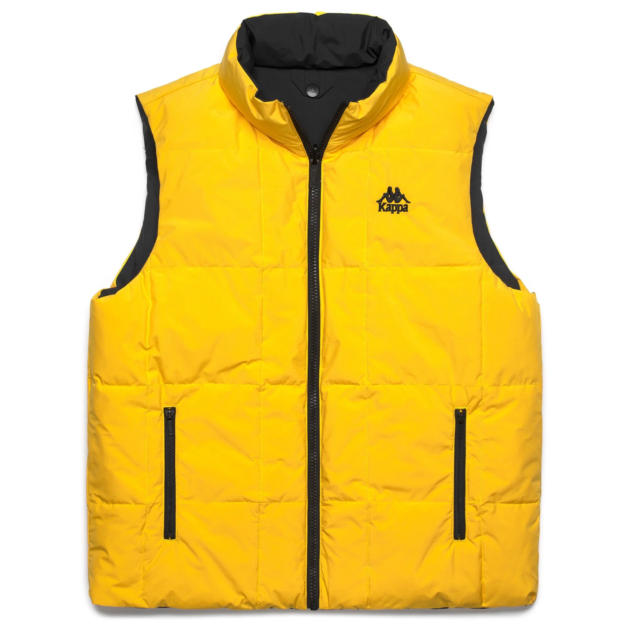 ORVILLE - Jackets - Vest - Man - Black-Yellow Spectra - Image 4