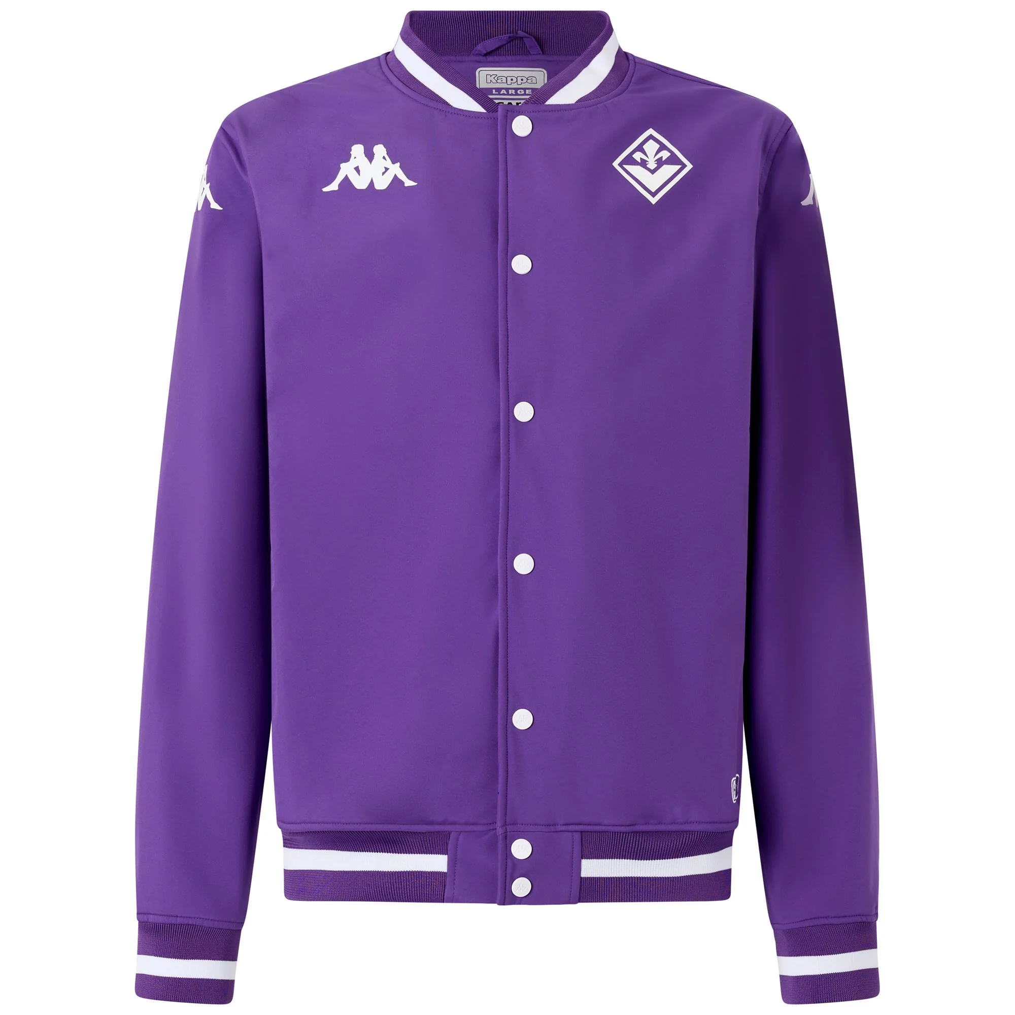 SUPPORTER  AMBERY FIORENTINA - Jackets - Short - Man - VIOLET INDIGO-WHITE