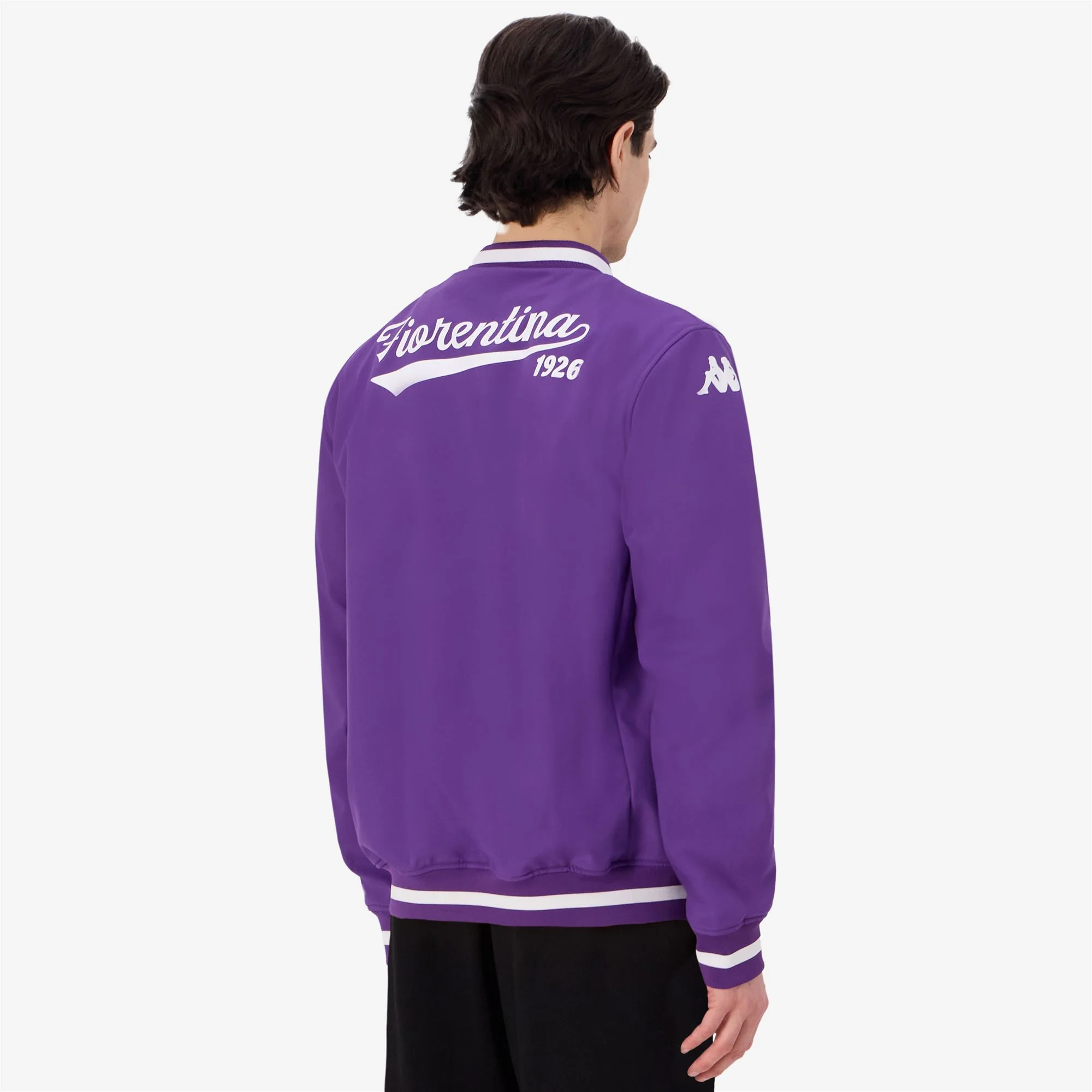 SUPPORTER  AMBERY FIORENTINA - Jackets - Short - Man - VIOLET INDIGO-WHITE - Image 6