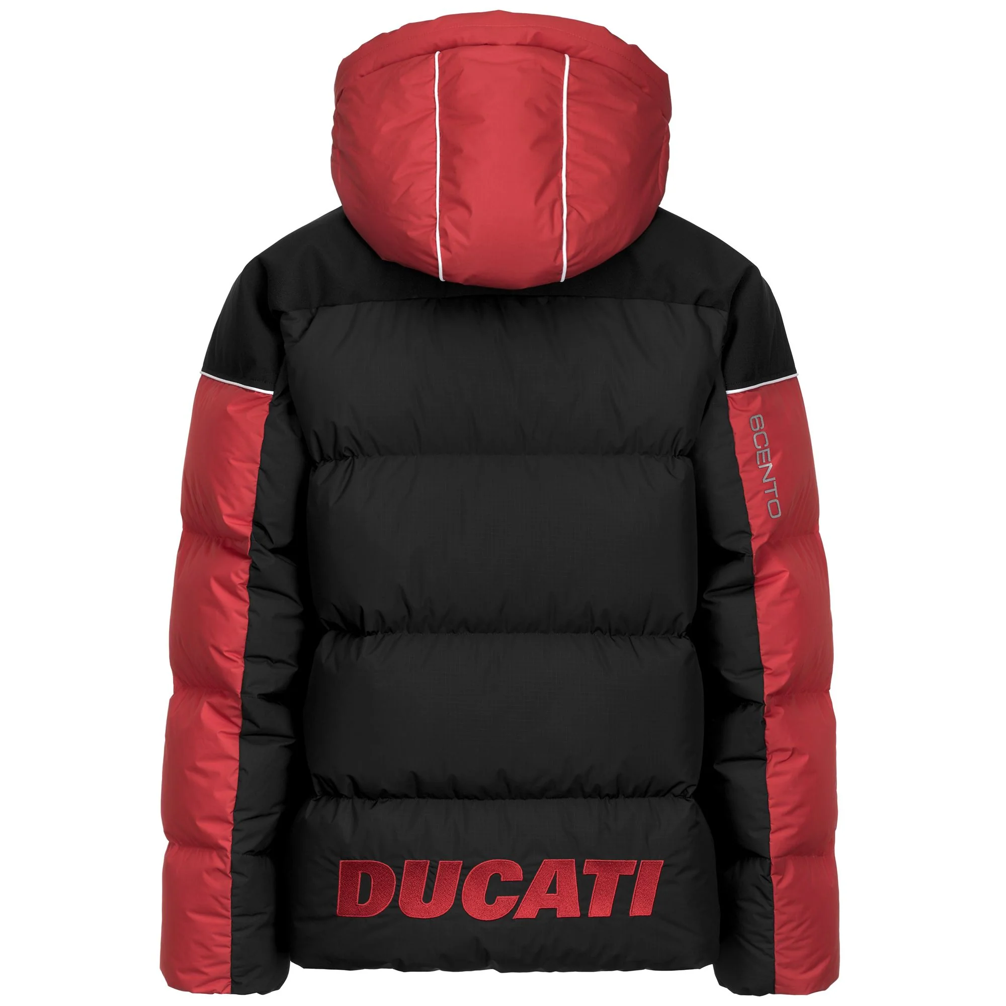 6CENTO 662C DUCATI - Jackets - Mid - Unisex - BLACK-RED-GREY LT LEAD - Image 3