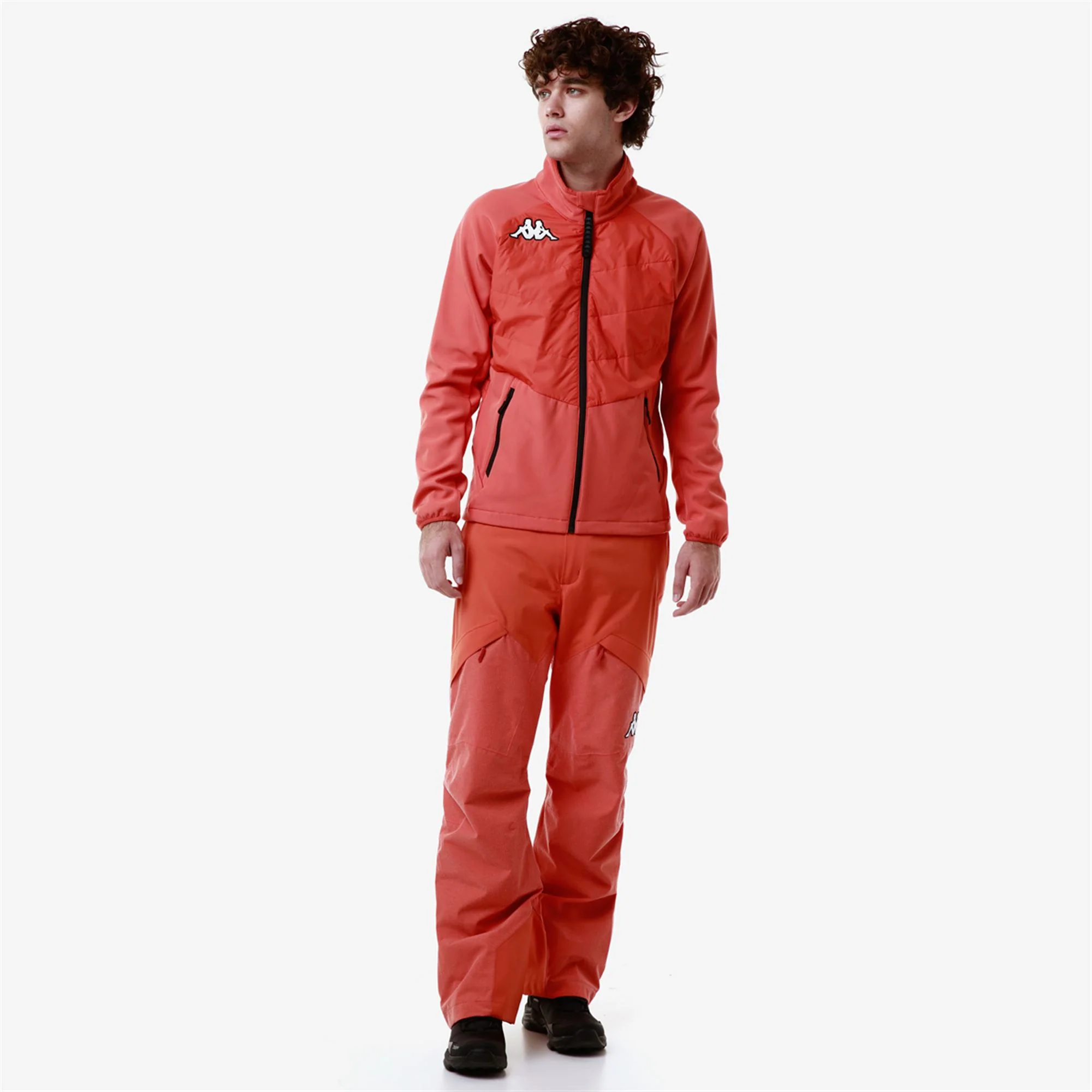 6CENTO 698 - Jackets - Short - Unisex - ORANGE SMUTTY-BLACK - Image 7