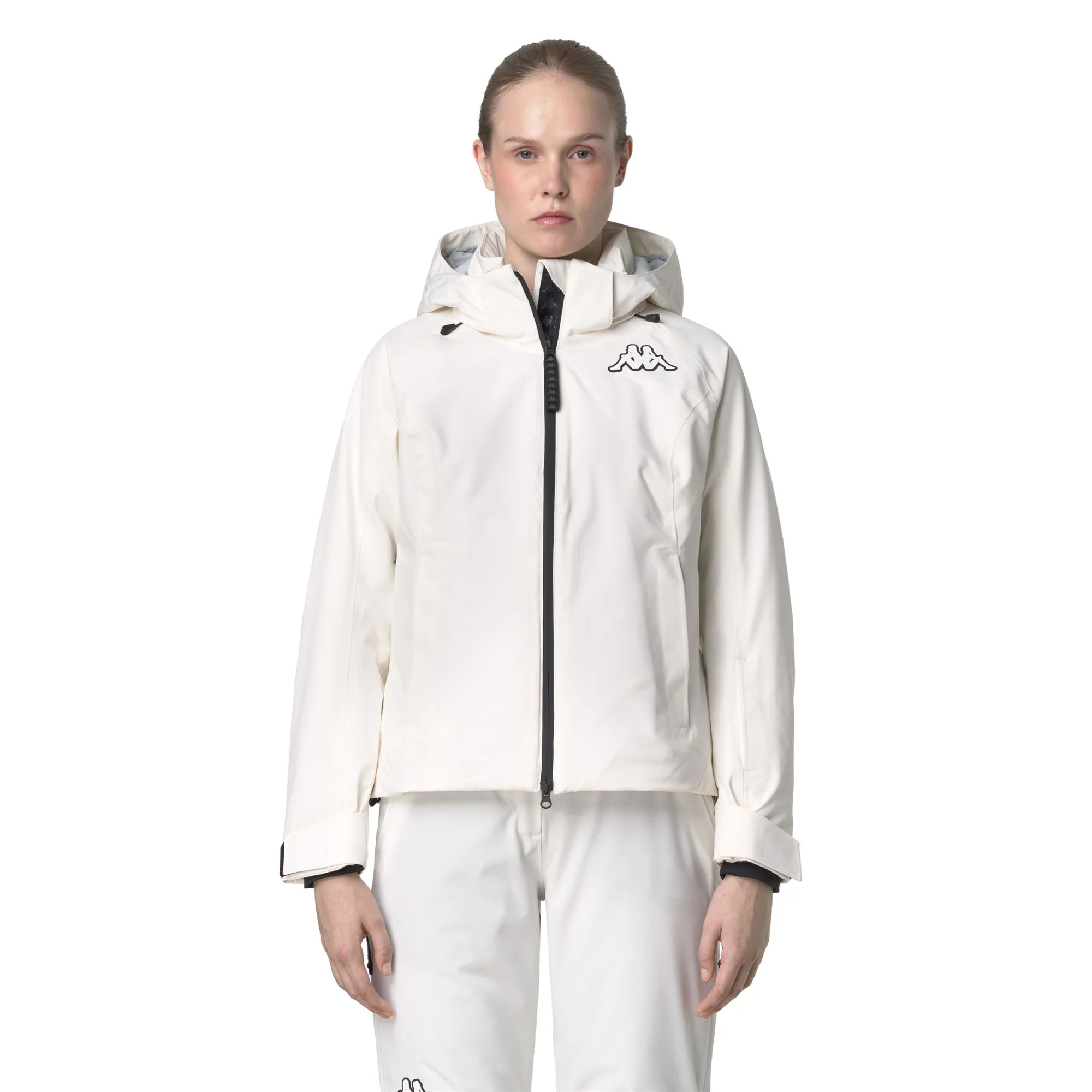 810 - Jackets - Mid - Woman - White Coconut-Black