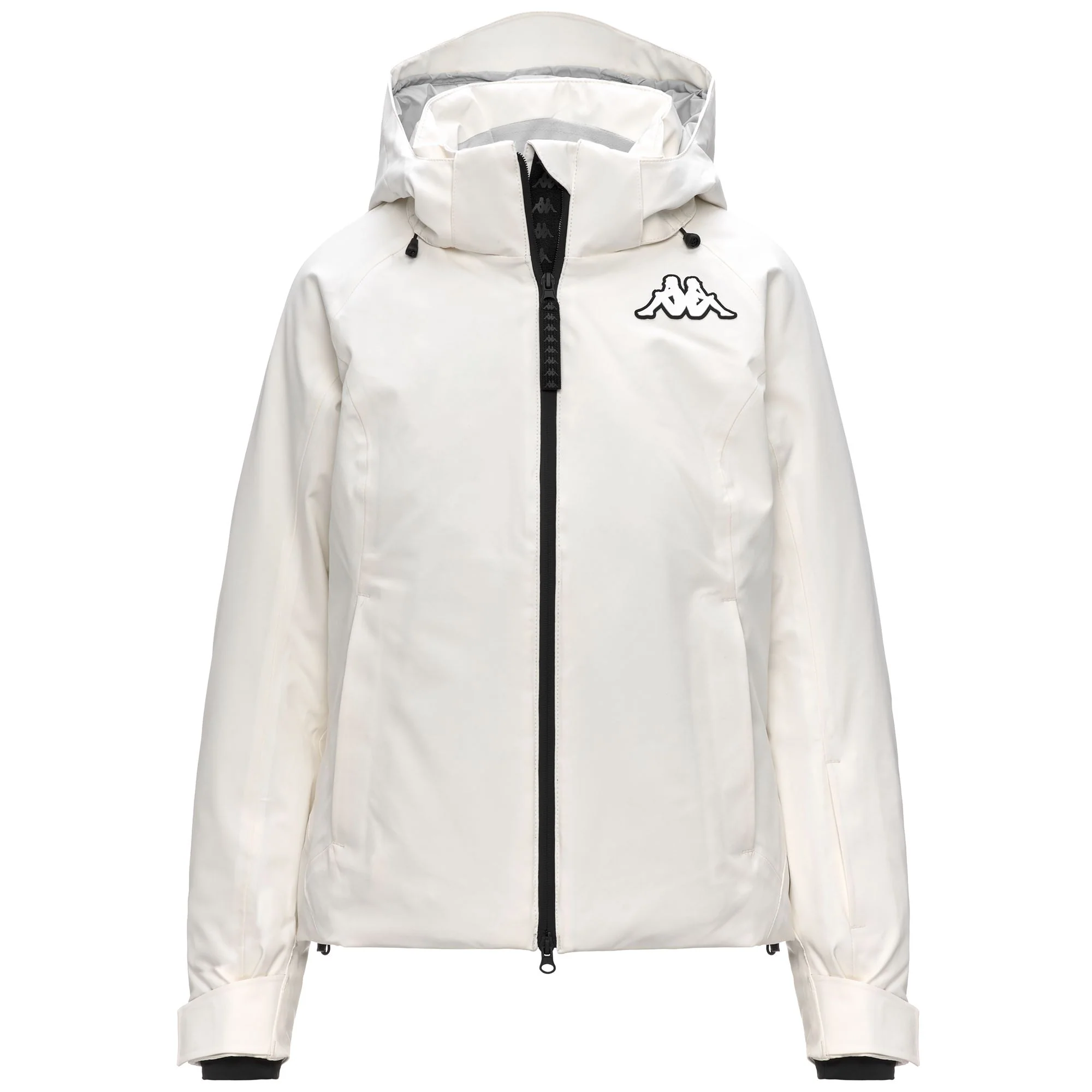 810 - Jackets - Mid - Woman - White Coconut-Black - Image 2