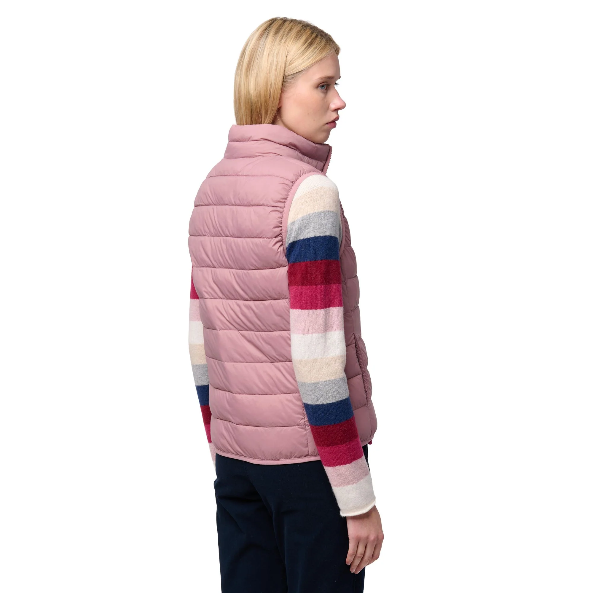 AMIRA - Jackets - Vest - Woman - PINK NOSTALGIA - Image 5
